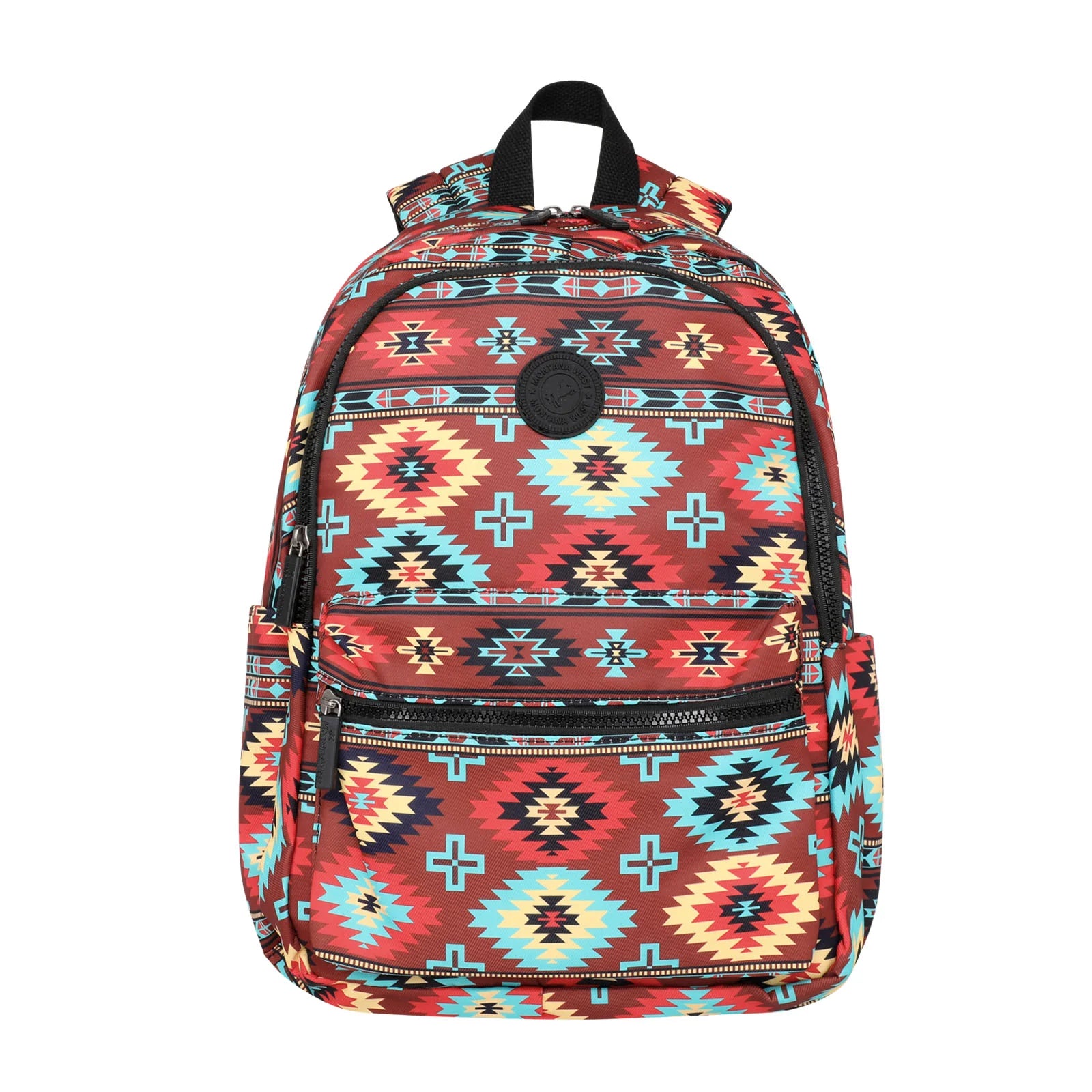 Montana West Red Aztec Backpack