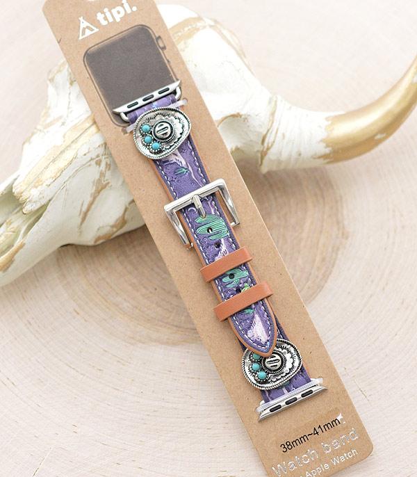 Cactus and Cowboy Hat Charm Apple Watch Band