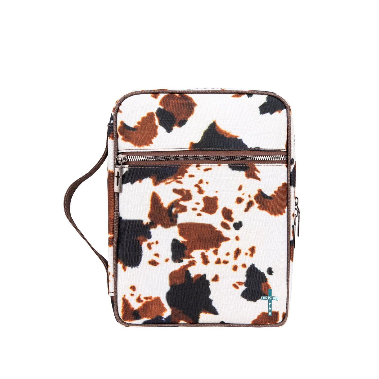 Montana West Cowhide Print Bible Cover