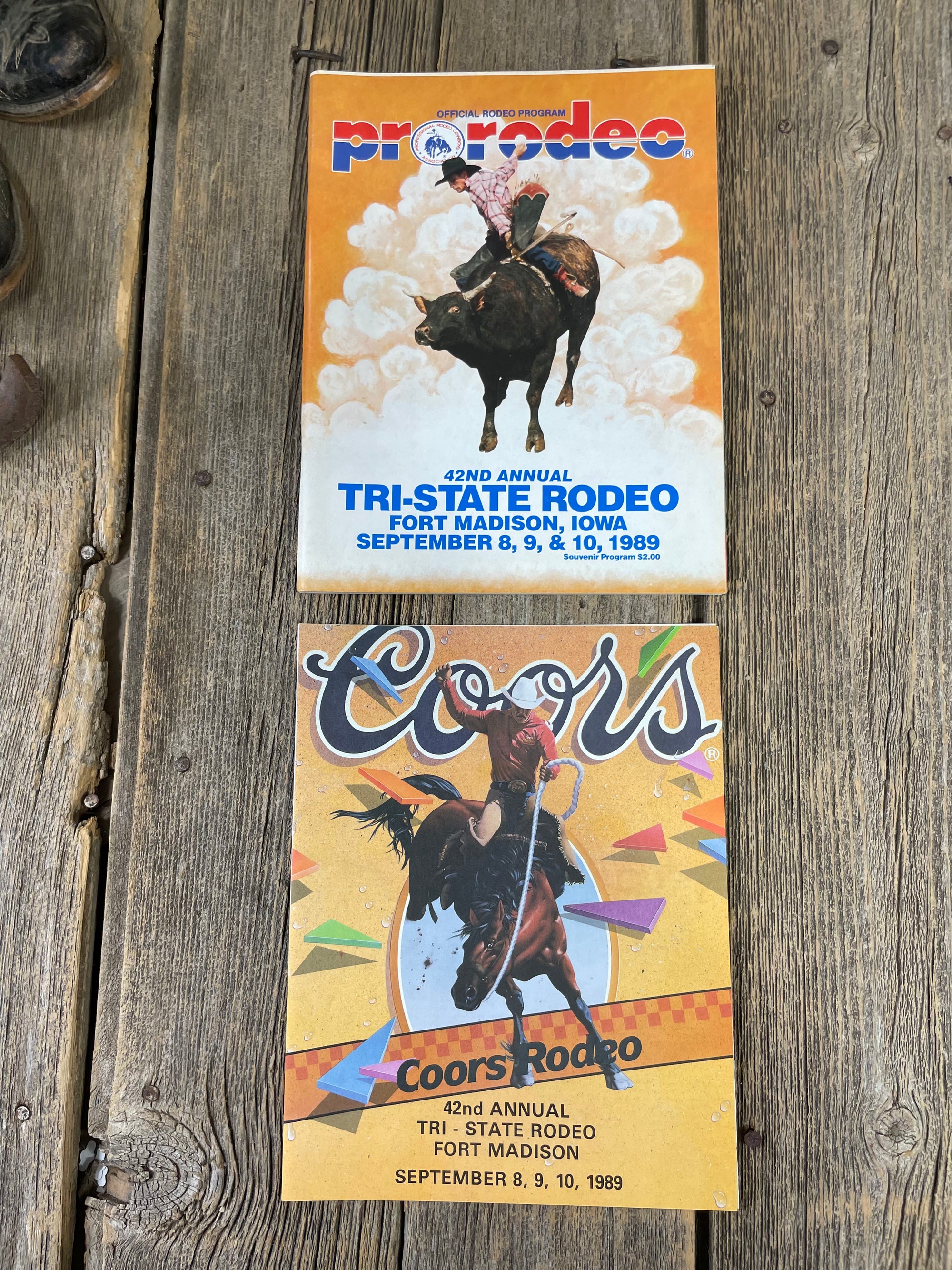 Tri State Rodeo Program 1989