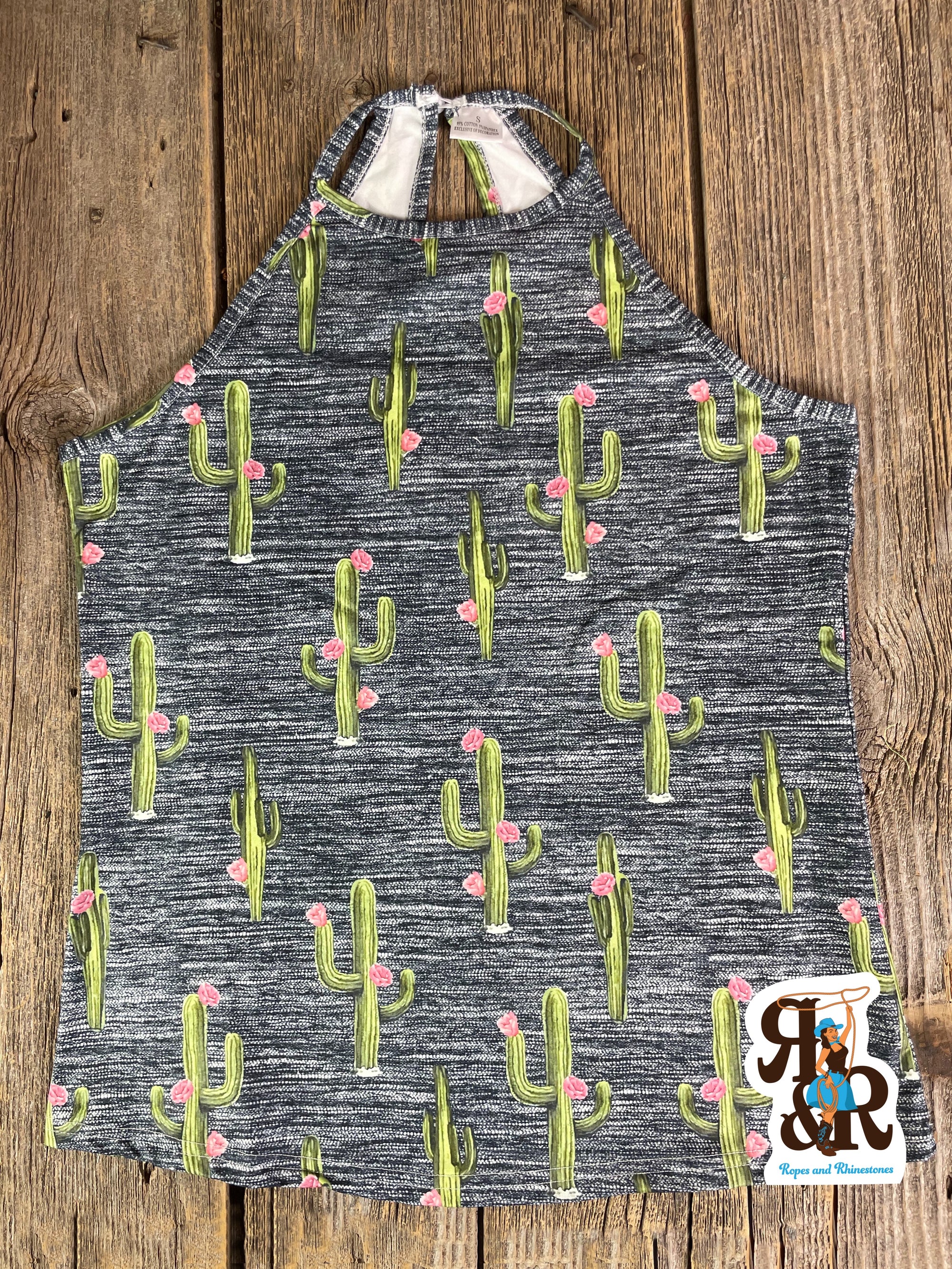 Cactus Flower Kids Dress