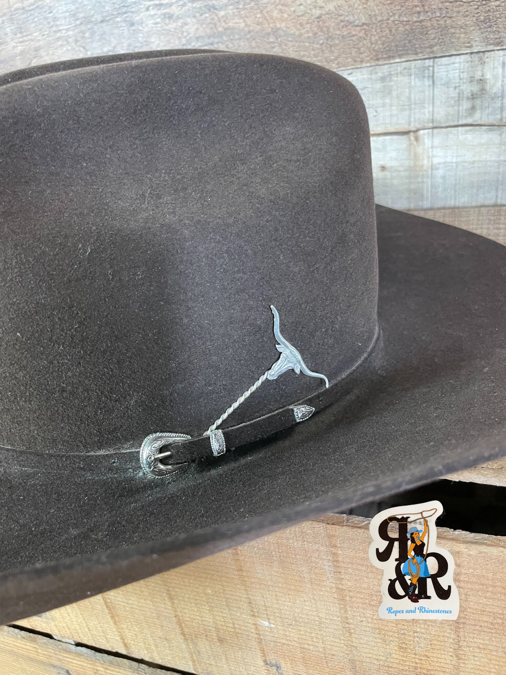 Cow Skull Hat Pin/Toothpick