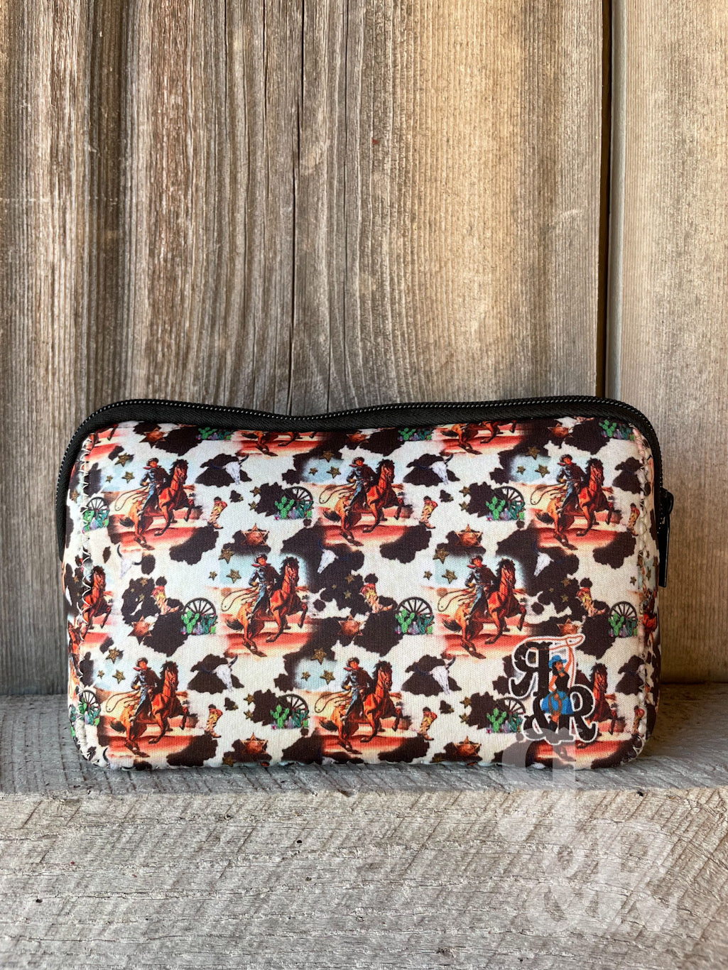 Cowhide Round Up Travel Bag