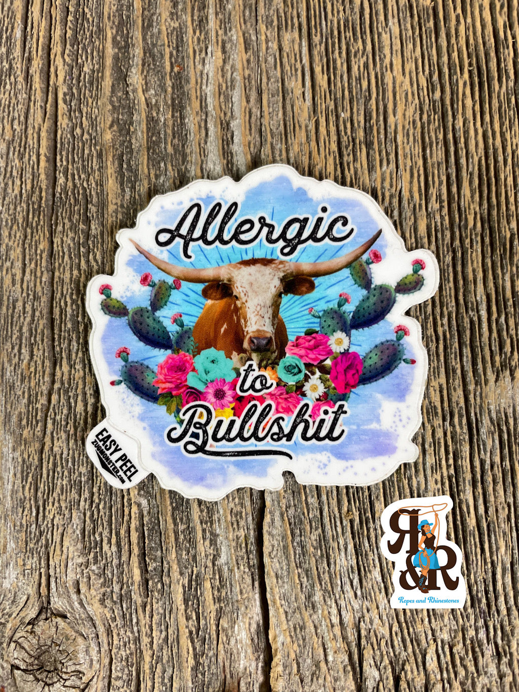 Allergic To Bullshit Sticker