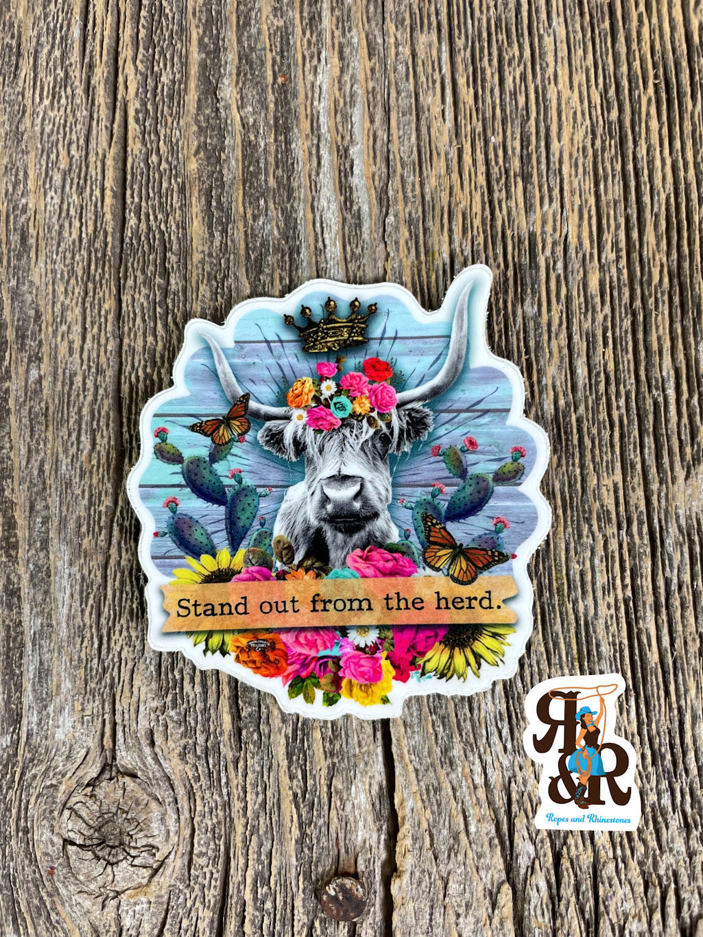 Stand Out From The Herd Sticker