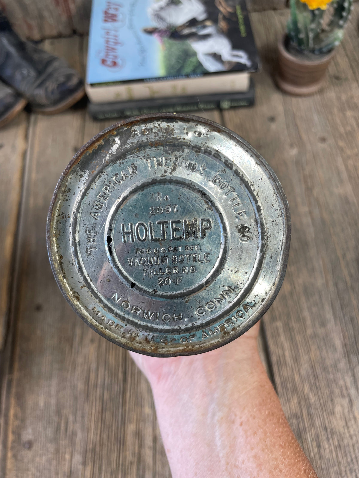 Roy Rogers &amp; Dale Evans Thermos Blue