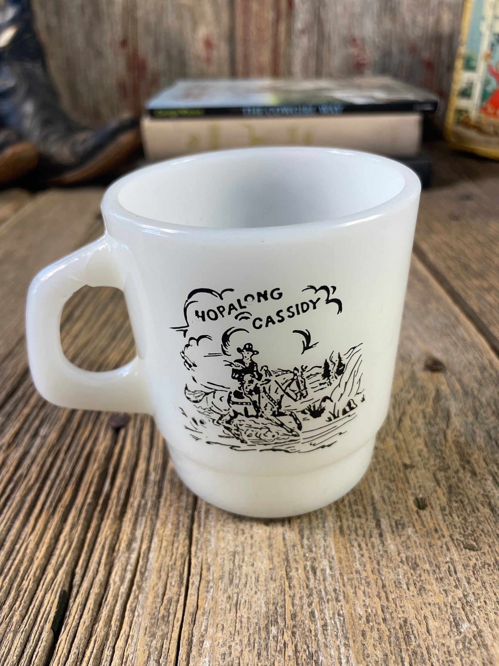 Hoppalong Cassidy Cup Black