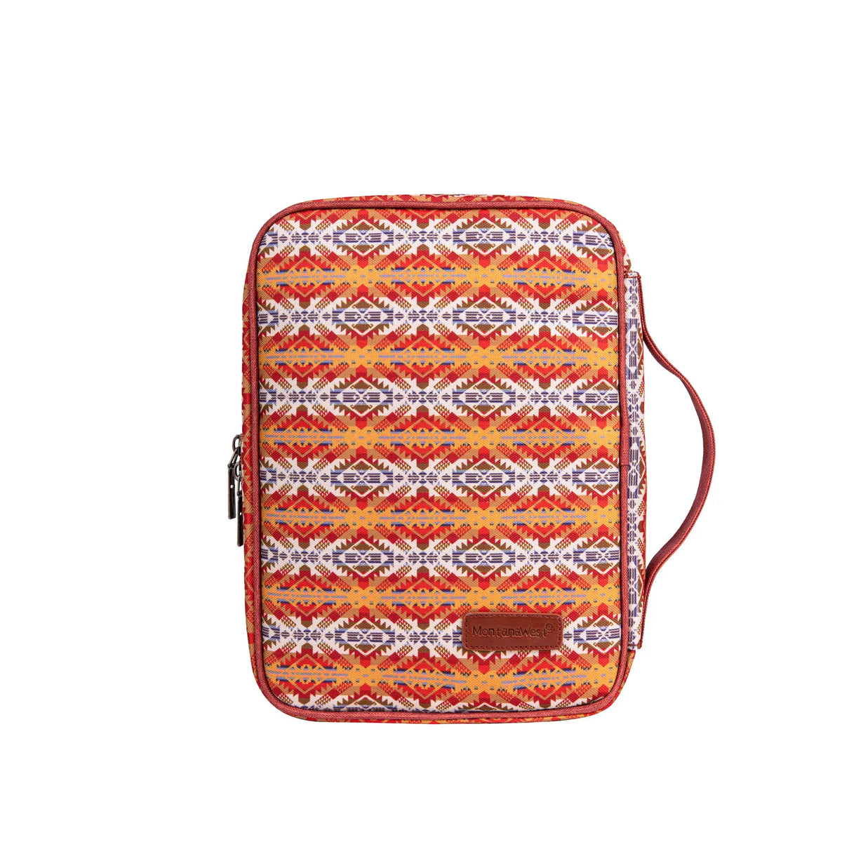 Montana West Aztec Red Bible Cover