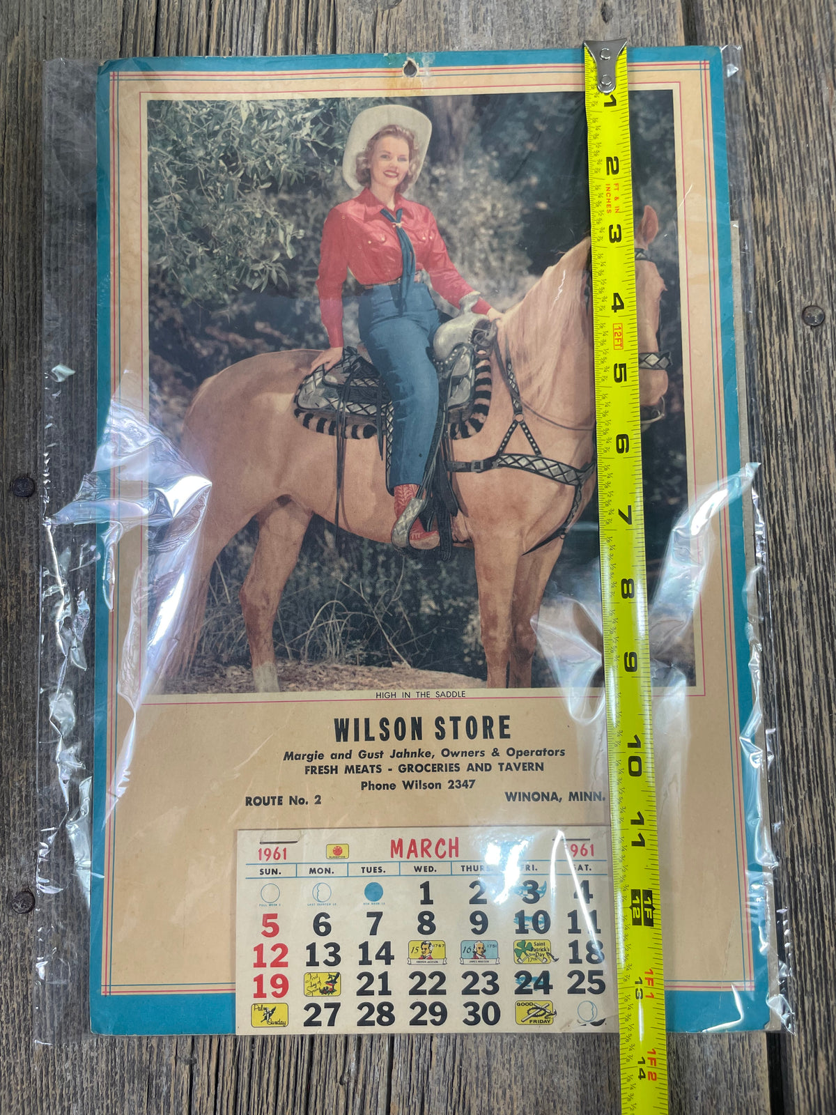Cowgirl Calendar