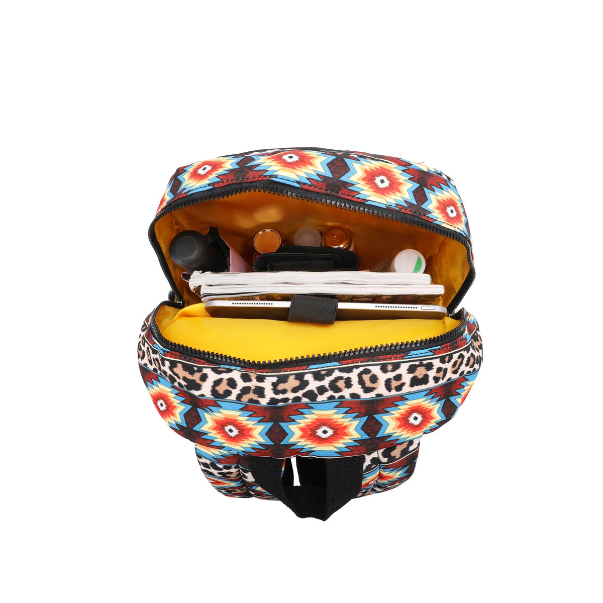 Montana West Aztec Leopard Backpack