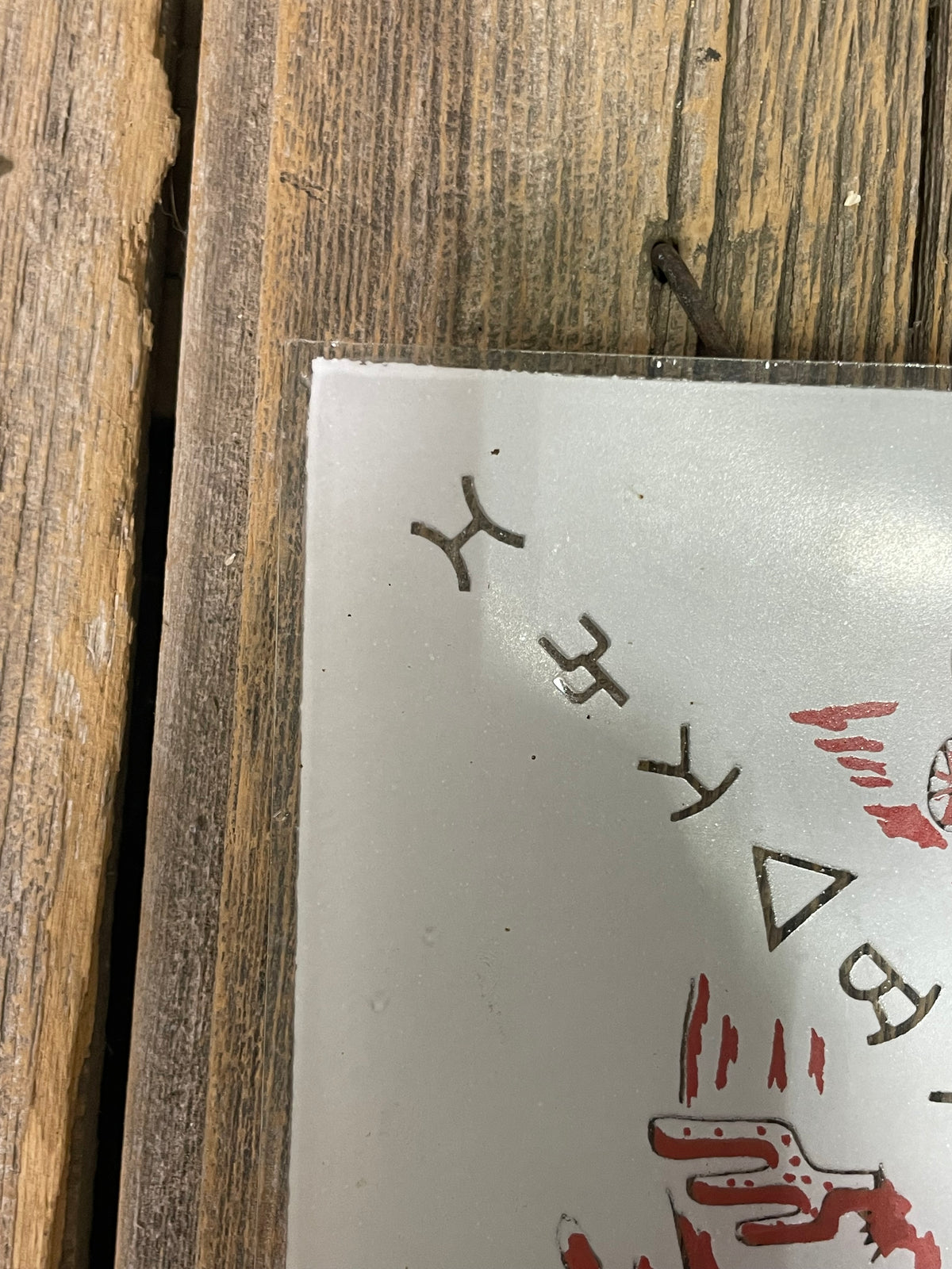 Western Glass Vintage Light Shade