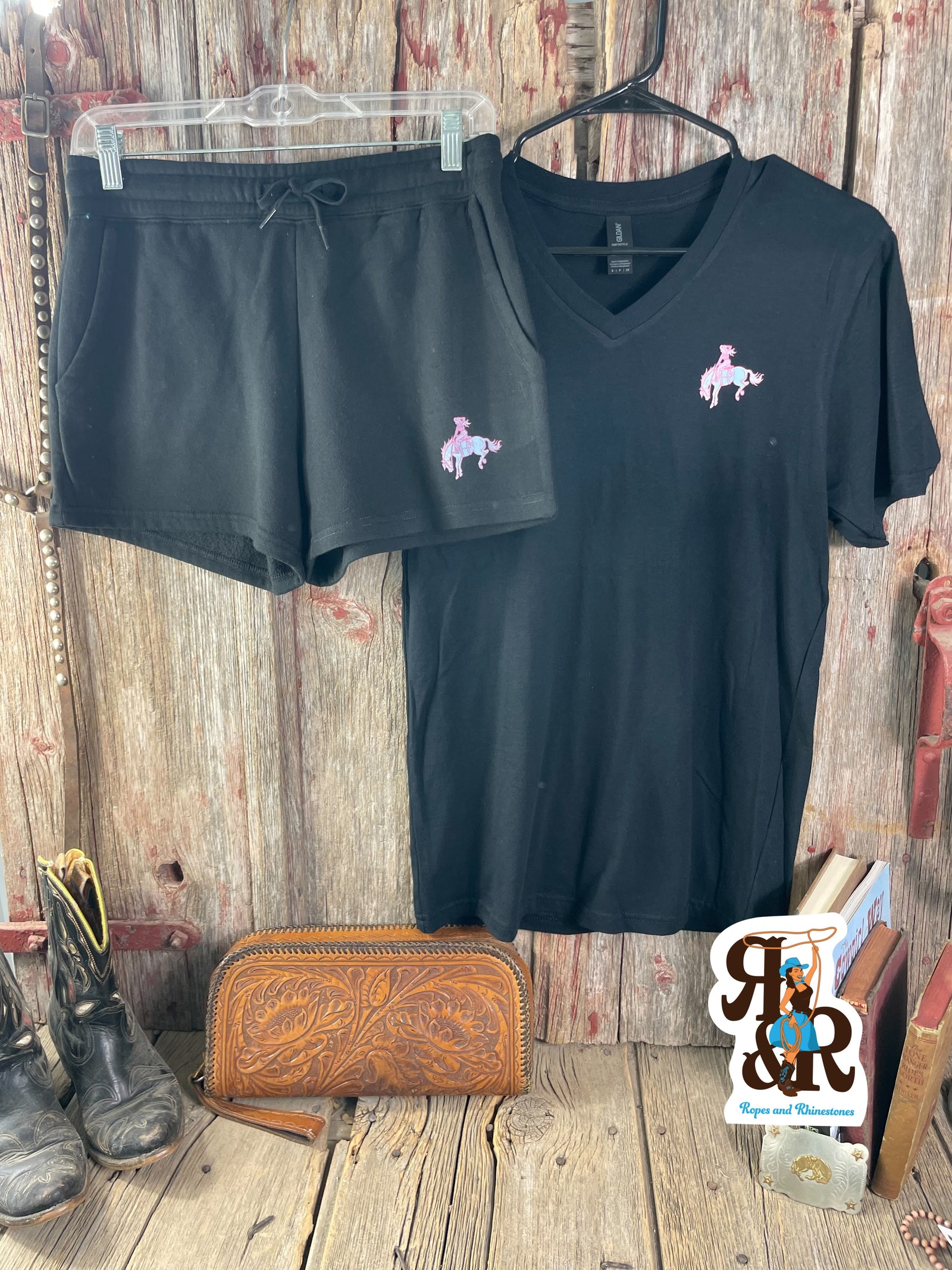 Cowgirl Bronc Shorts