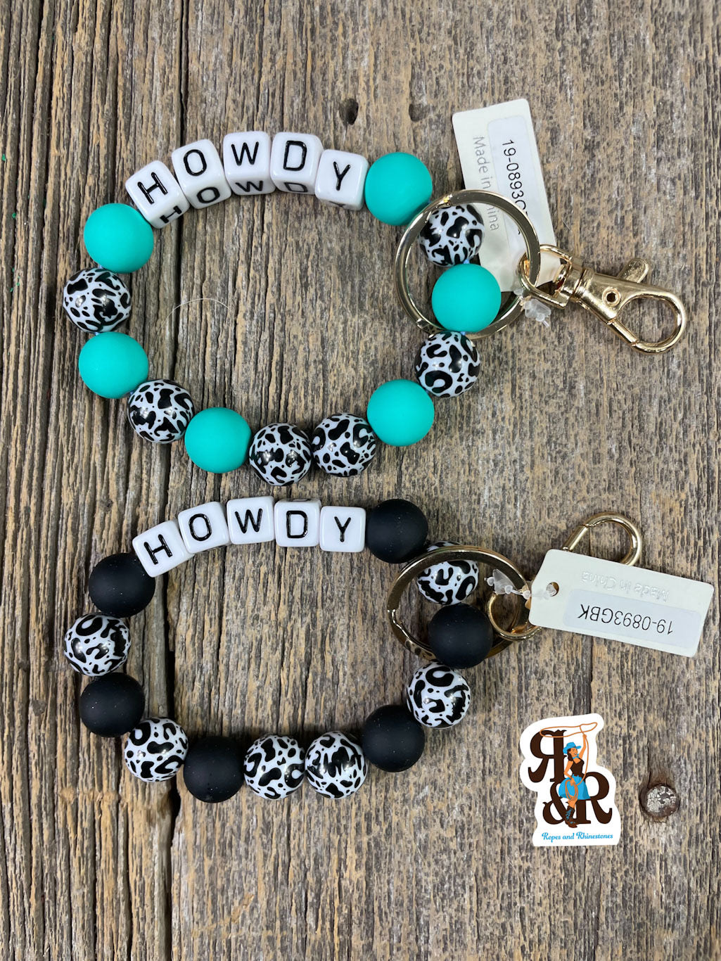 Howdy Key Chain Bracelet