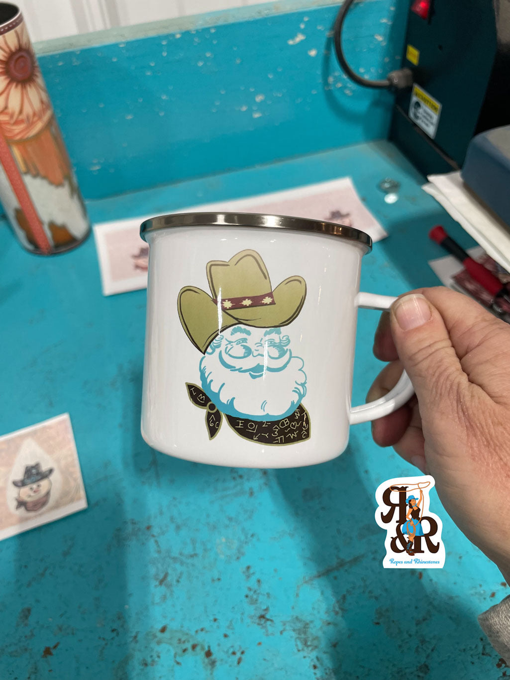 Punchy Cowboy Camp Cup