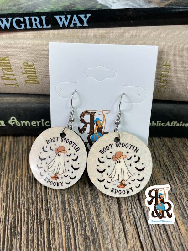 Boot Scootin Spooky Earrings
