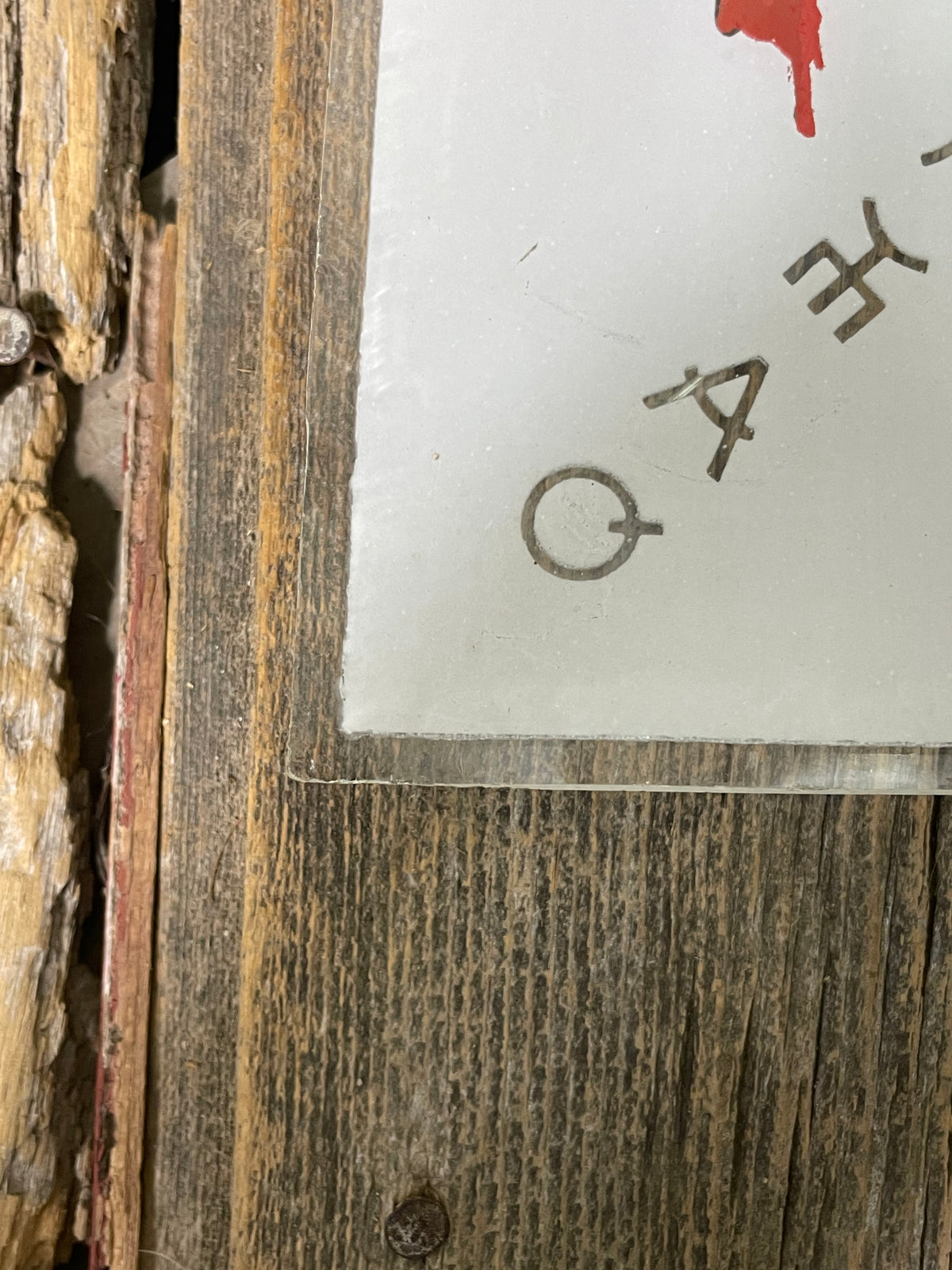 Western Glass Vintage Light Shade