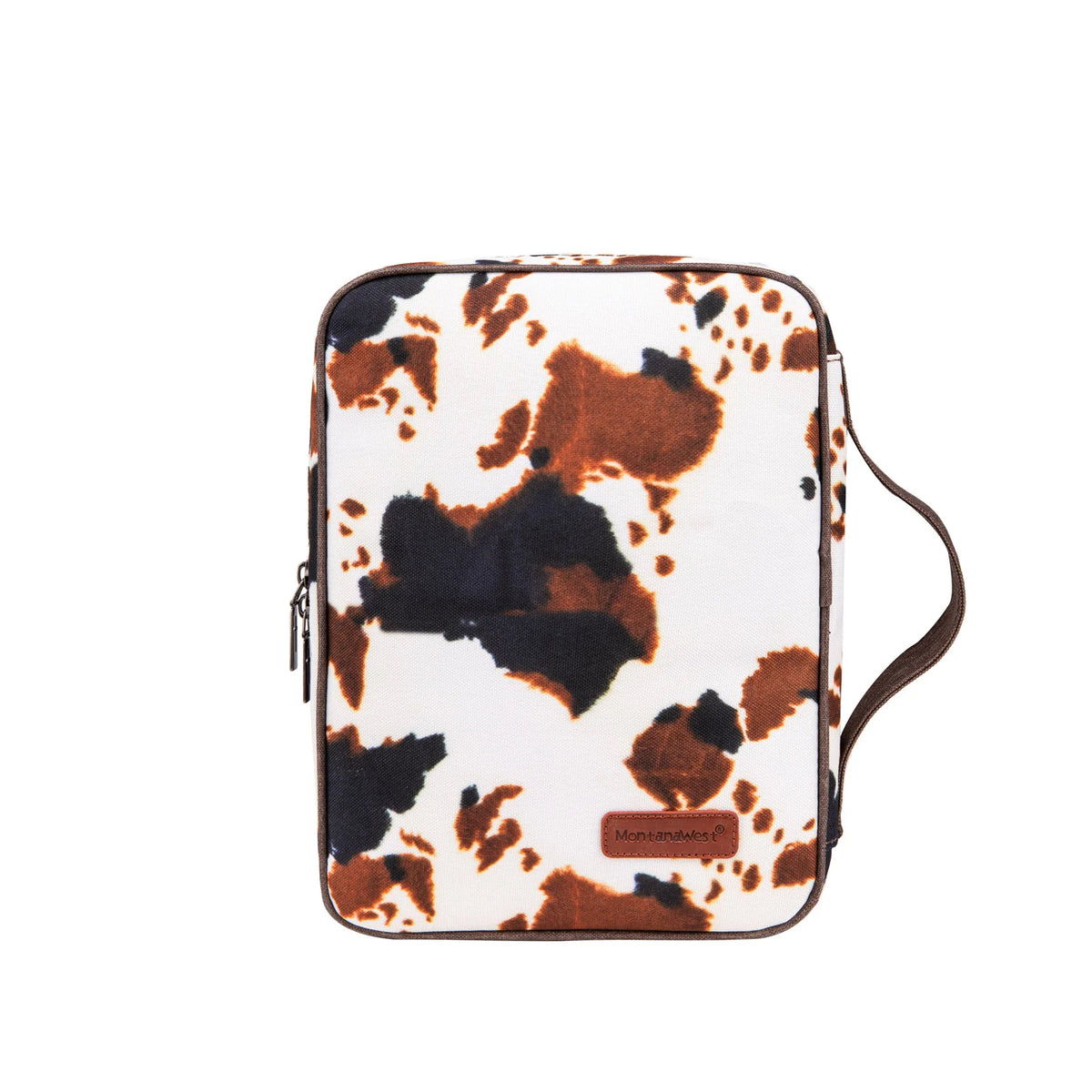 Montana West Cowhide Print Bible Cover