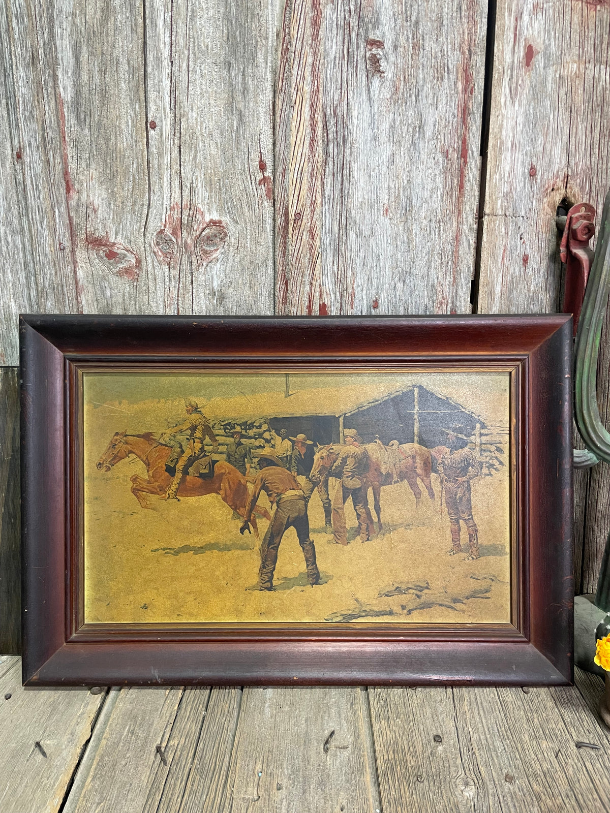 Frederick Remington Print “The coming and going of the pony express”