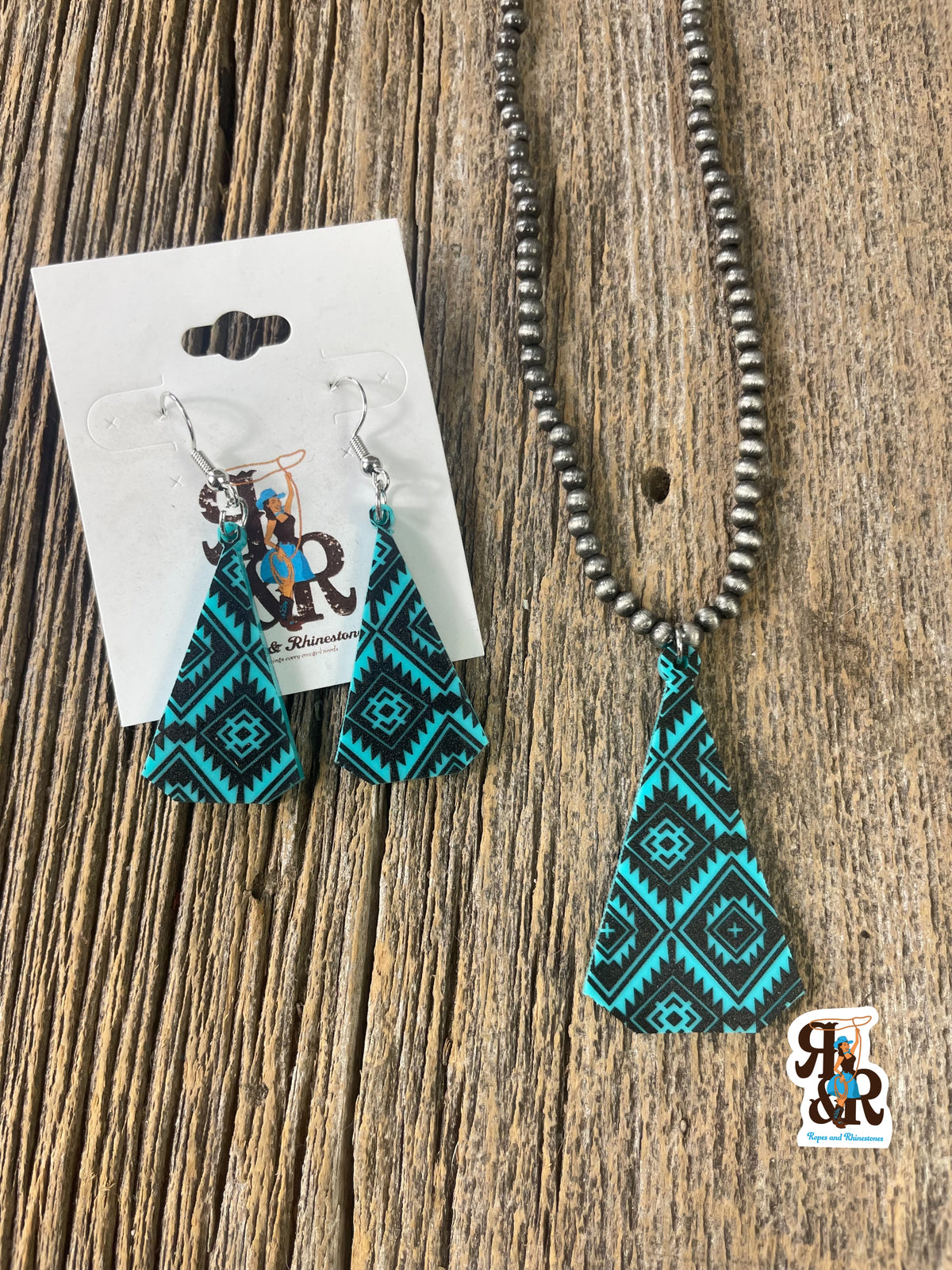 Aztec Teepee Necklace