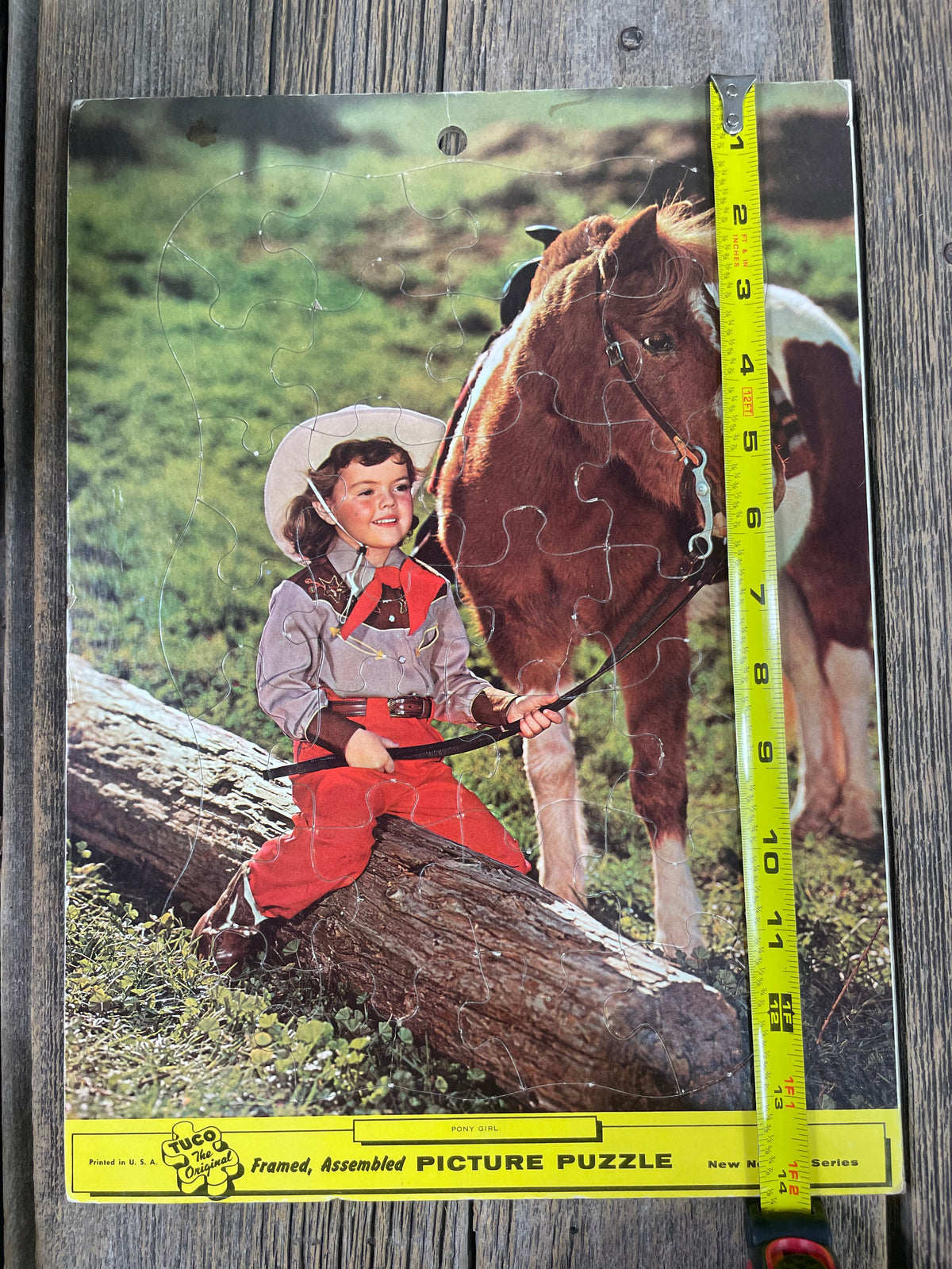 Cowgirl &amp; Pony Puzzle