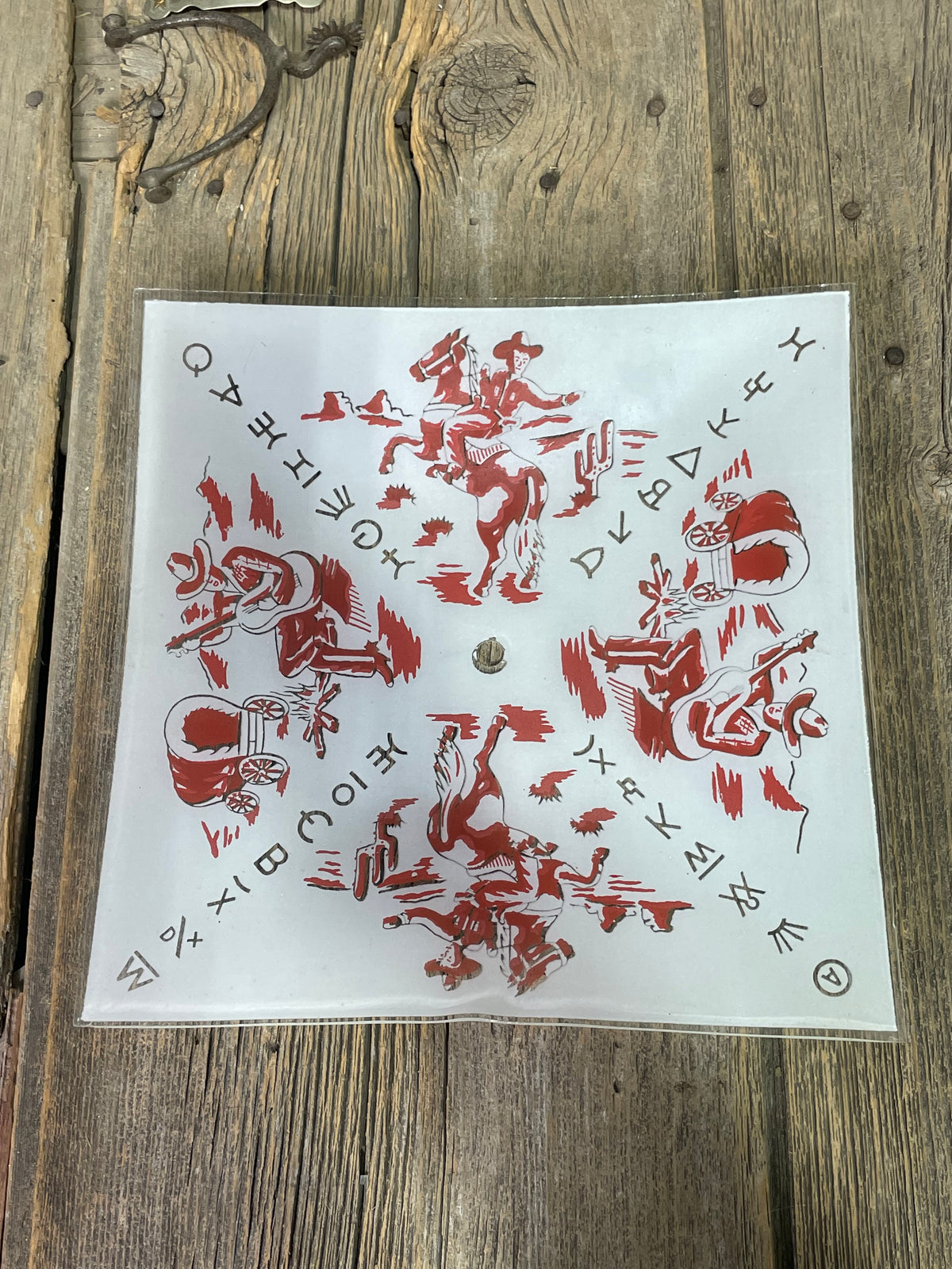 Western Glass Vintage Light Shade