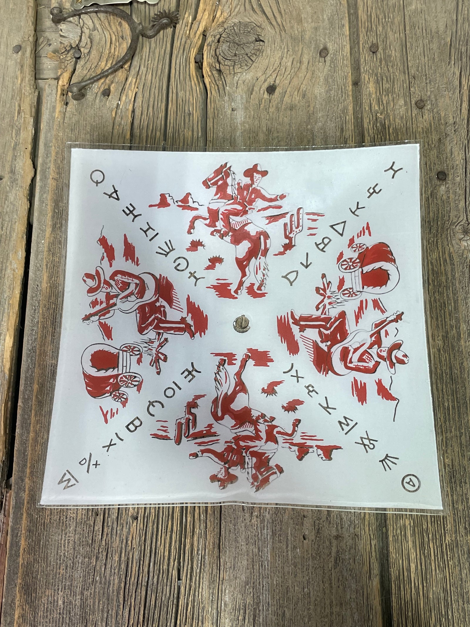 Western Glass Vintage Light Shade