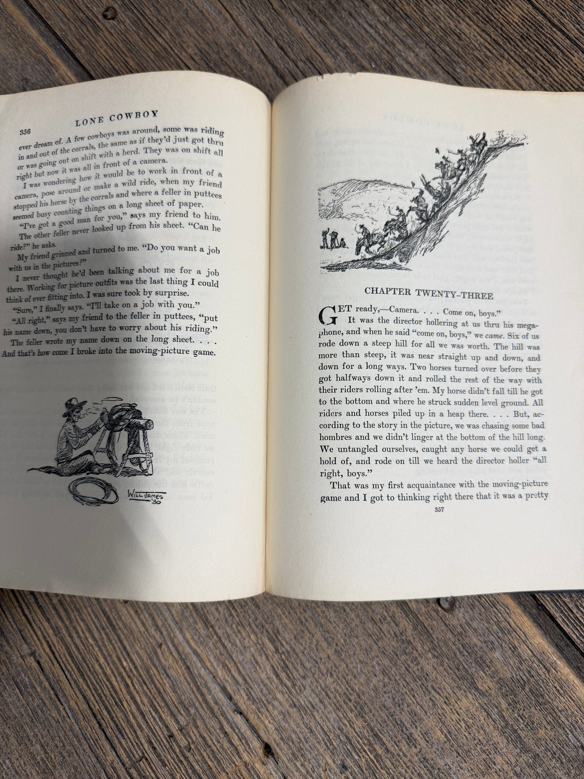 Lone Cowboy My Life Story by Will James