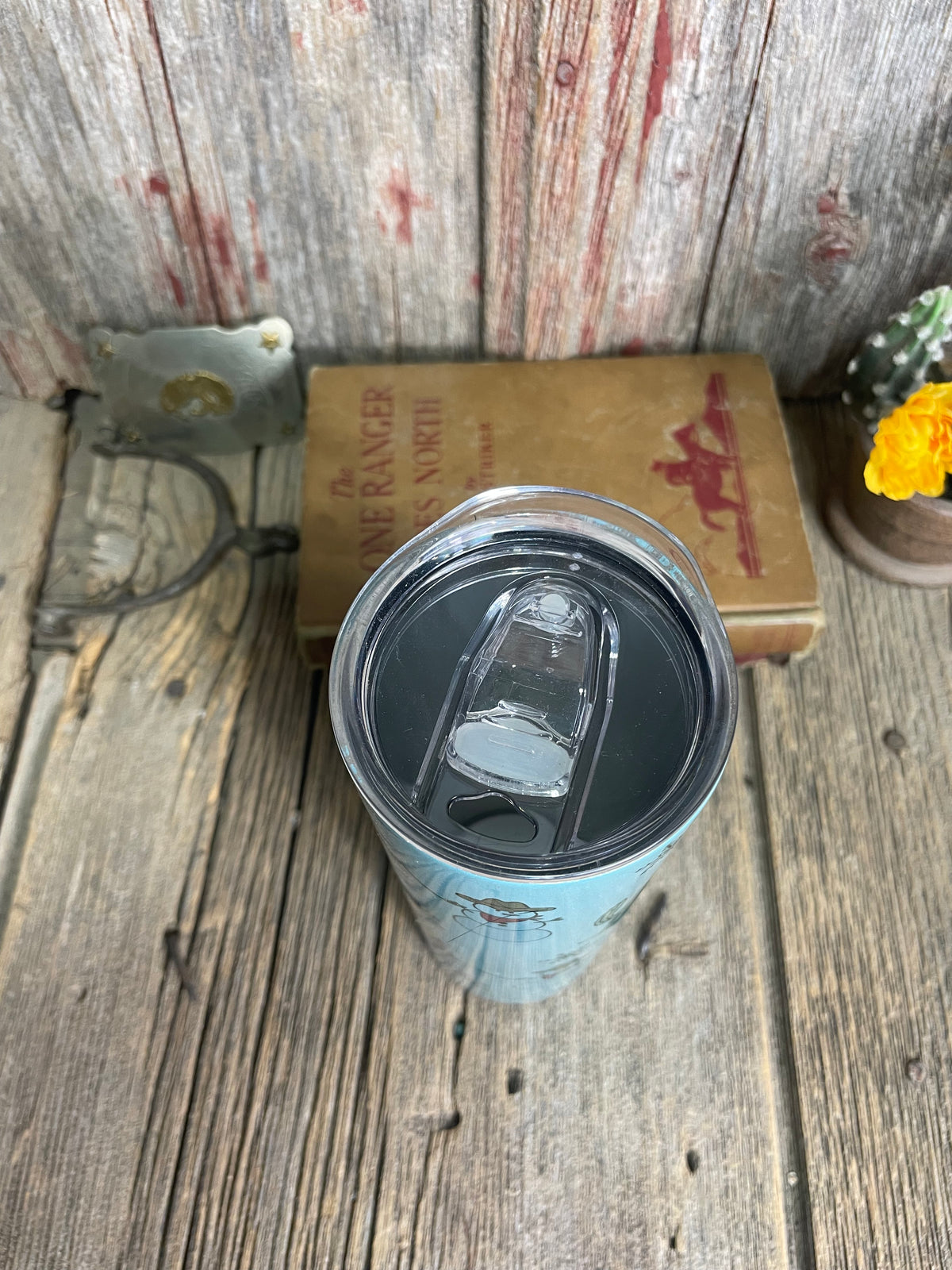 Cowboy Snowman Christmas Tumblerr