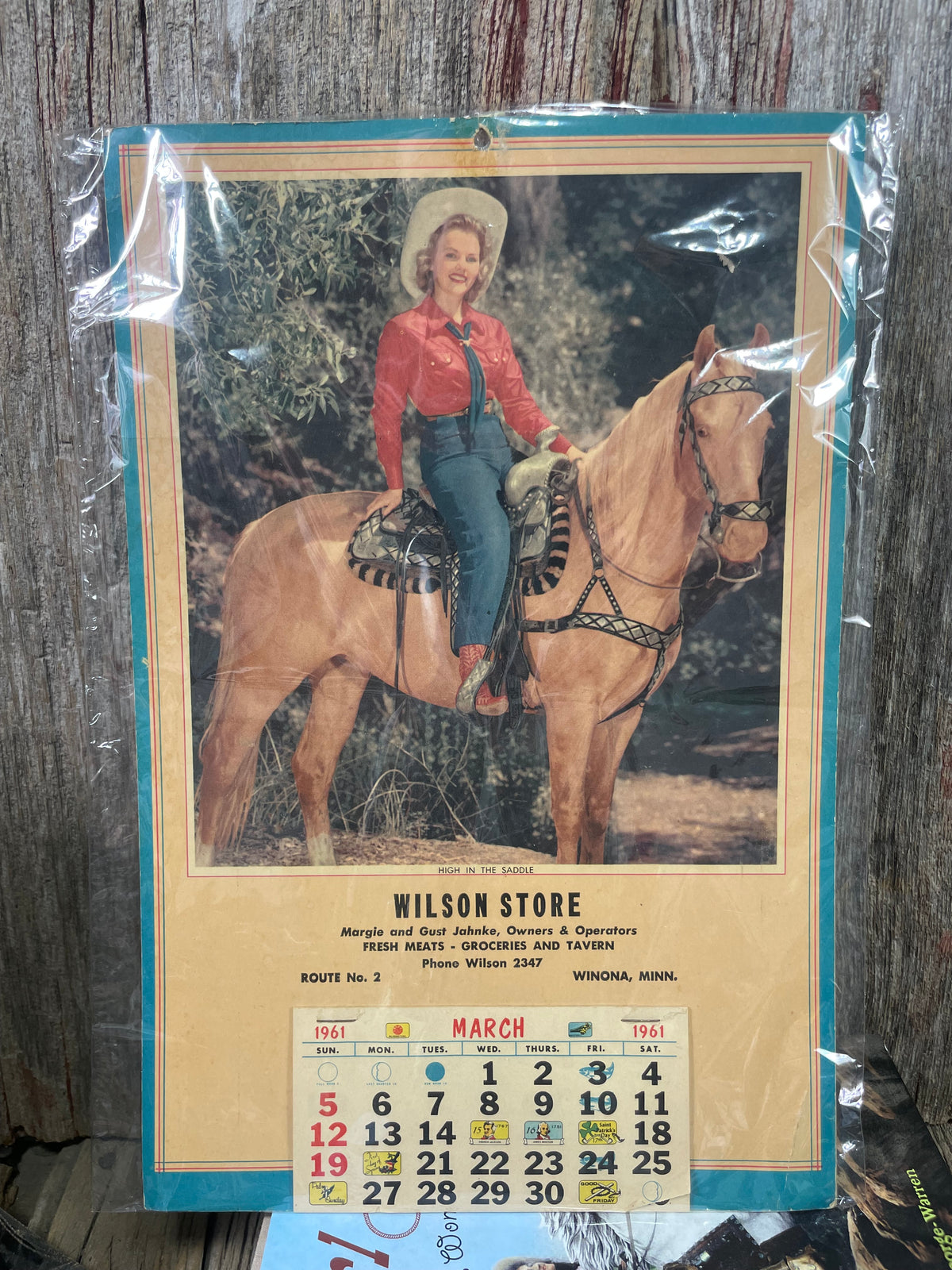 Cowgirl Calendar