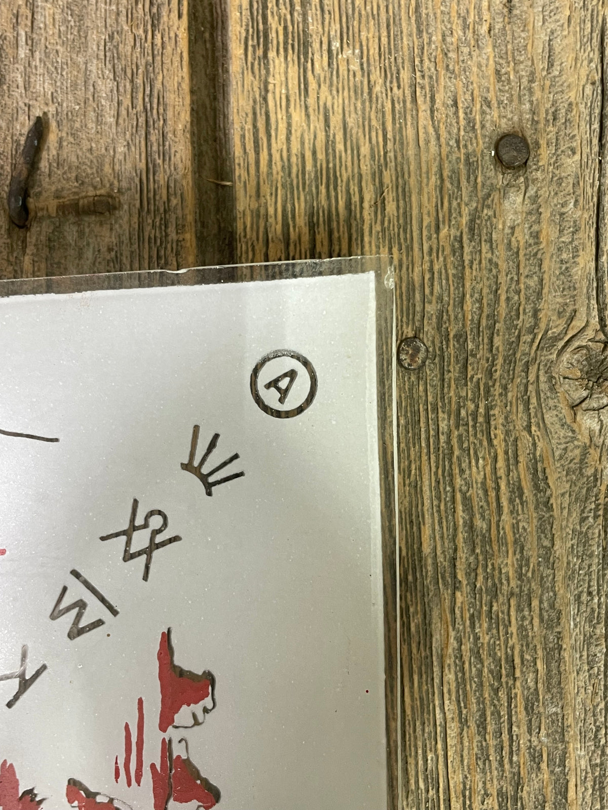 Western Glass Vintage Light Shade