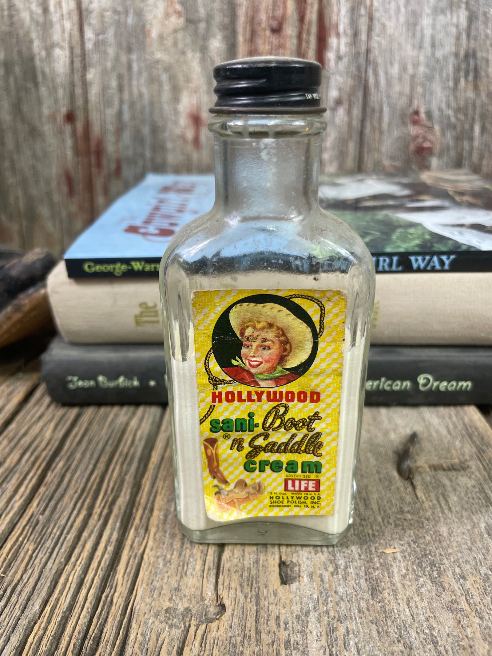 Hollywood Sani Boot & Saddle Cream Bottle