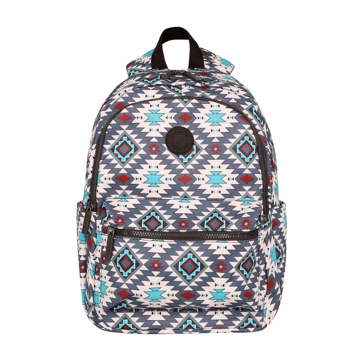 Montana West Grey Aztec Backpack