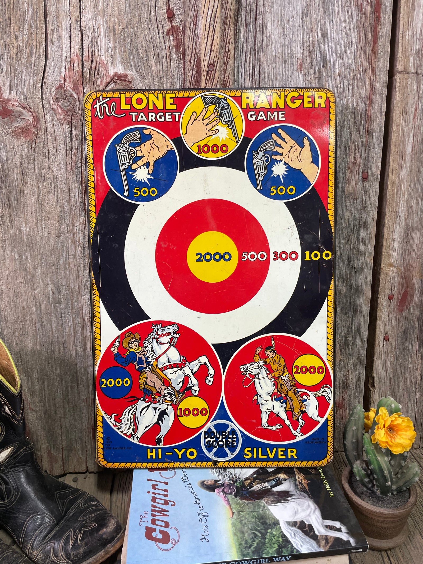 Lone Ranger Metal Target