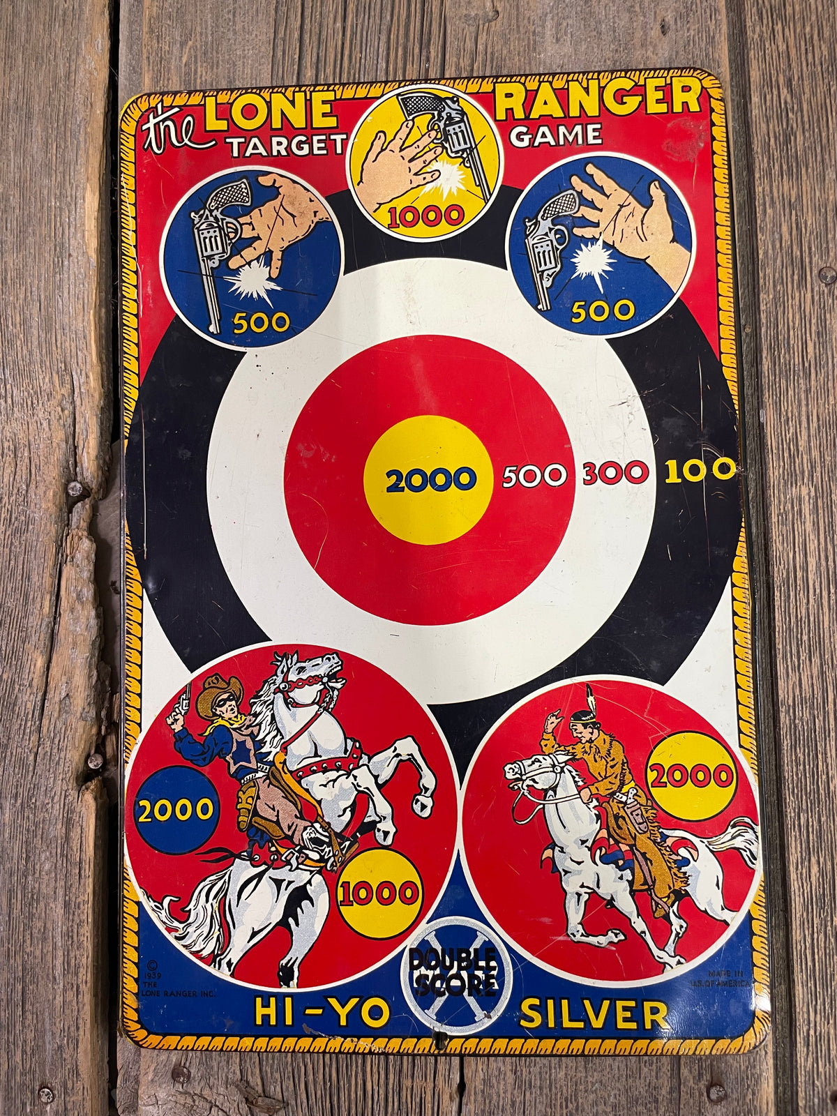 Lone Ranger Metal Target