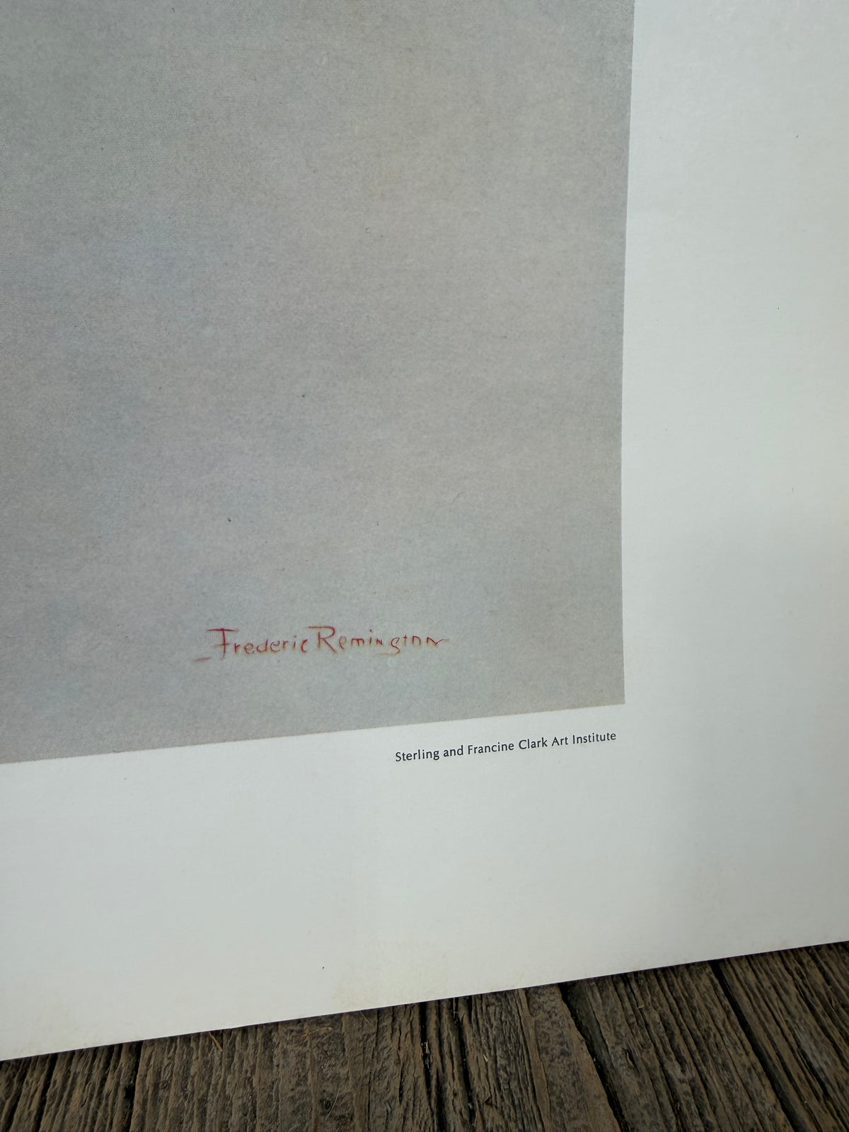 The Scout: Friends or Enemies? print by Frederic Remington