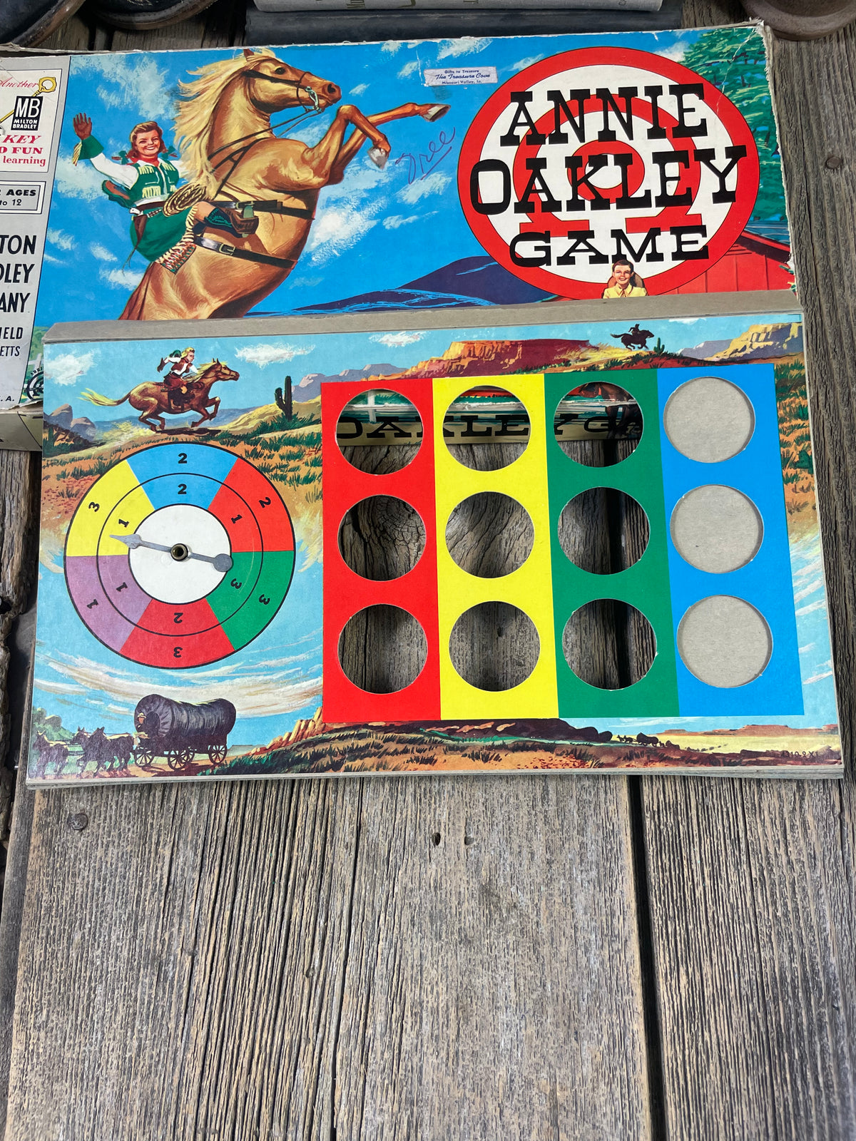 Annie Oakley Board Game