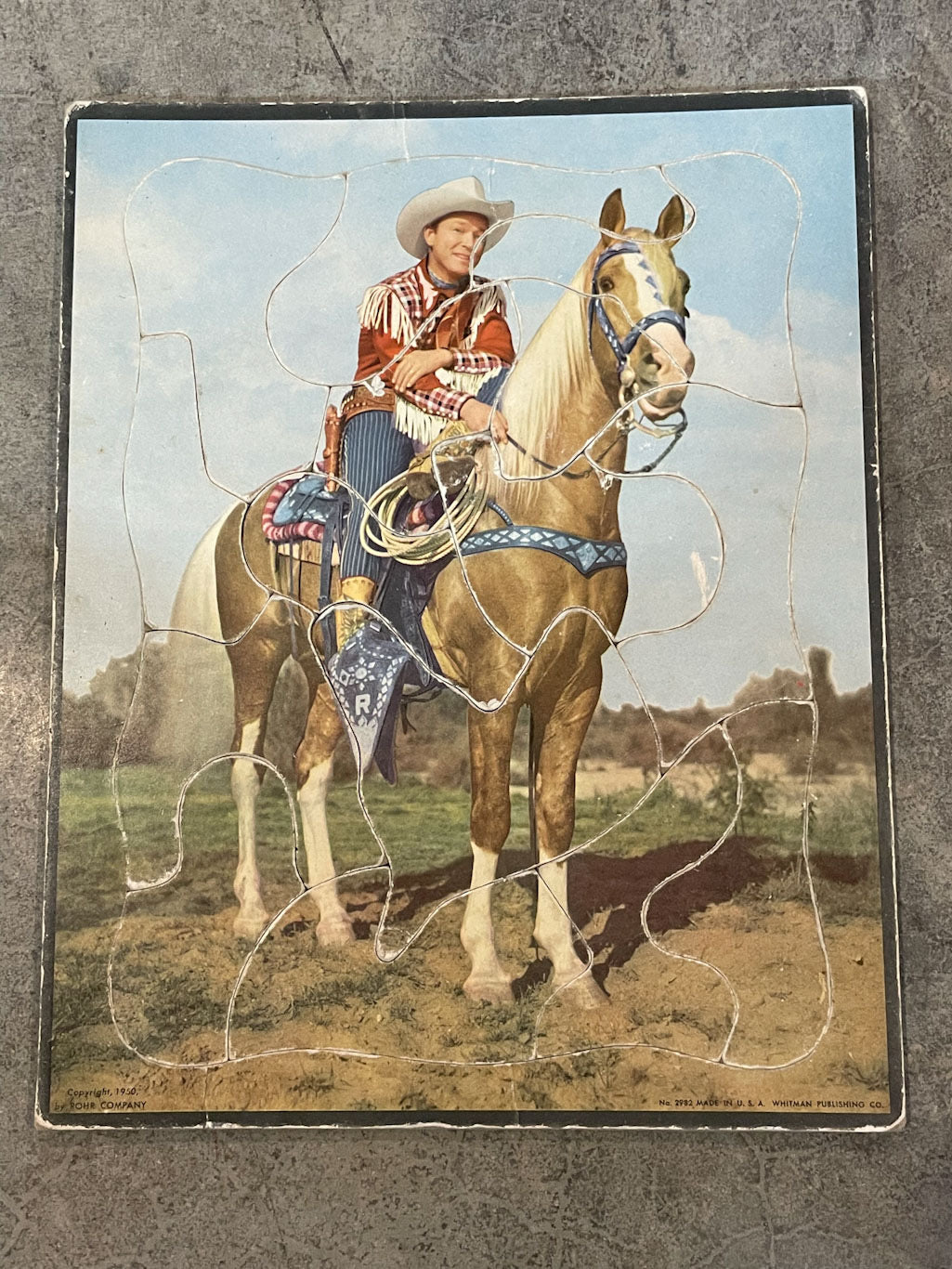 Roy Rogers and Trigger Puzzle