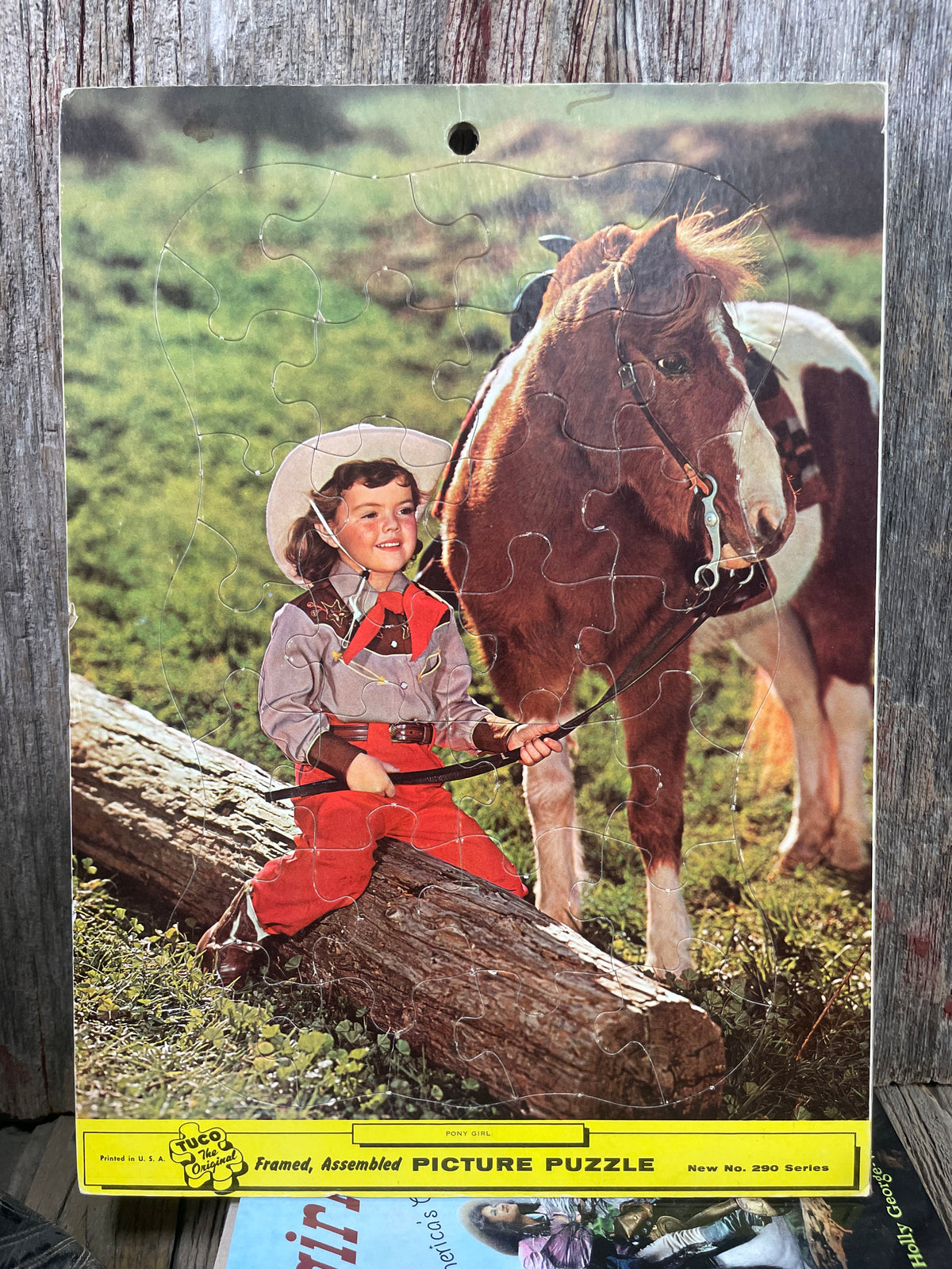 Cowgirl &amp; Pony Puzzle