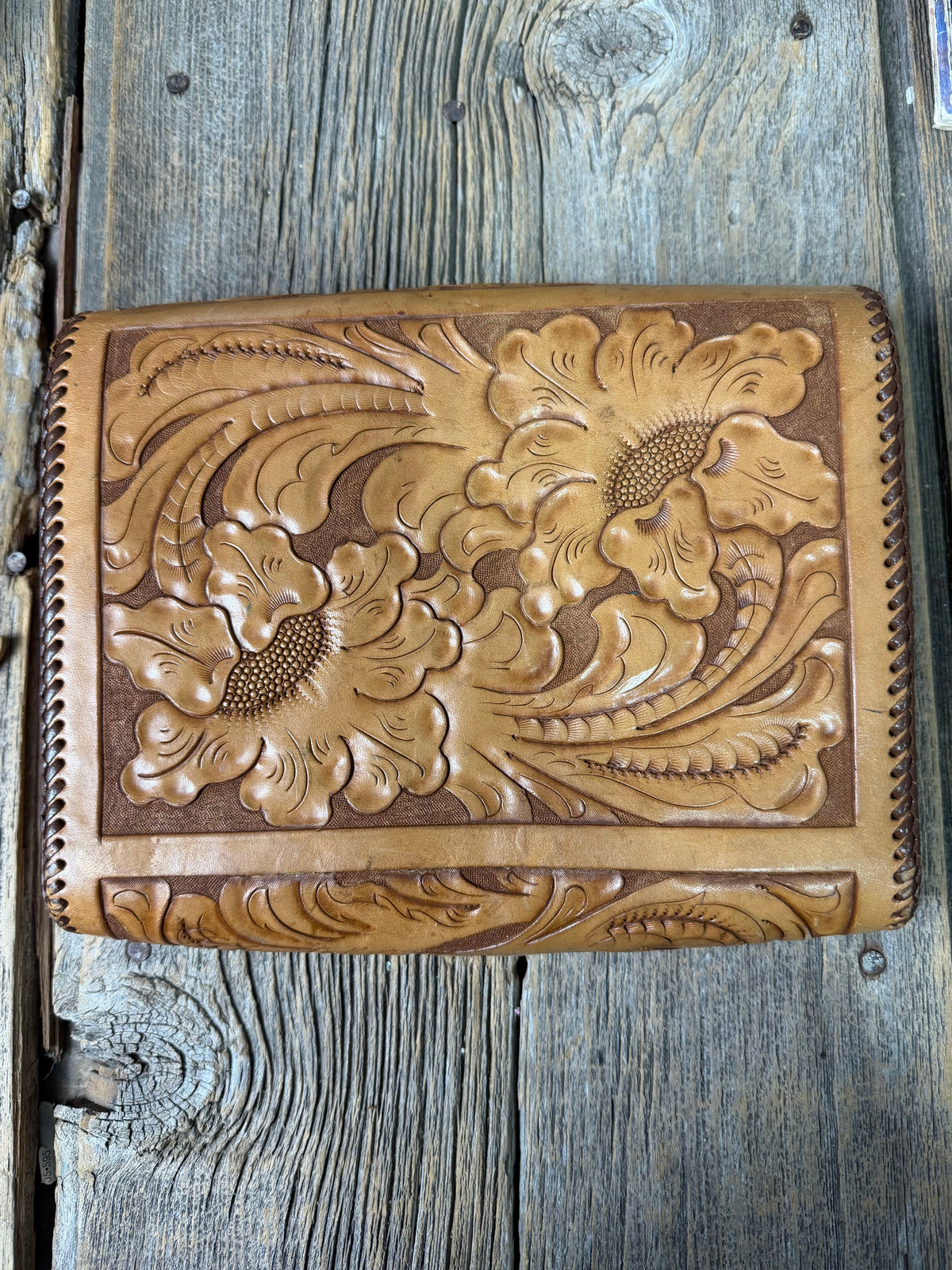 Tooled Leather Purse