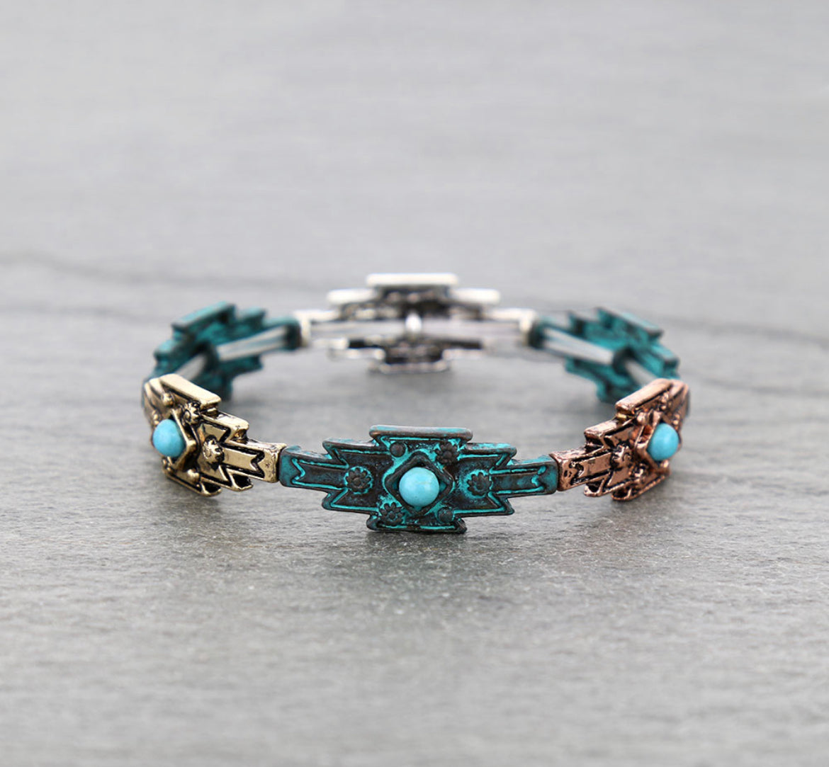 Aztec Trio Bracelet
