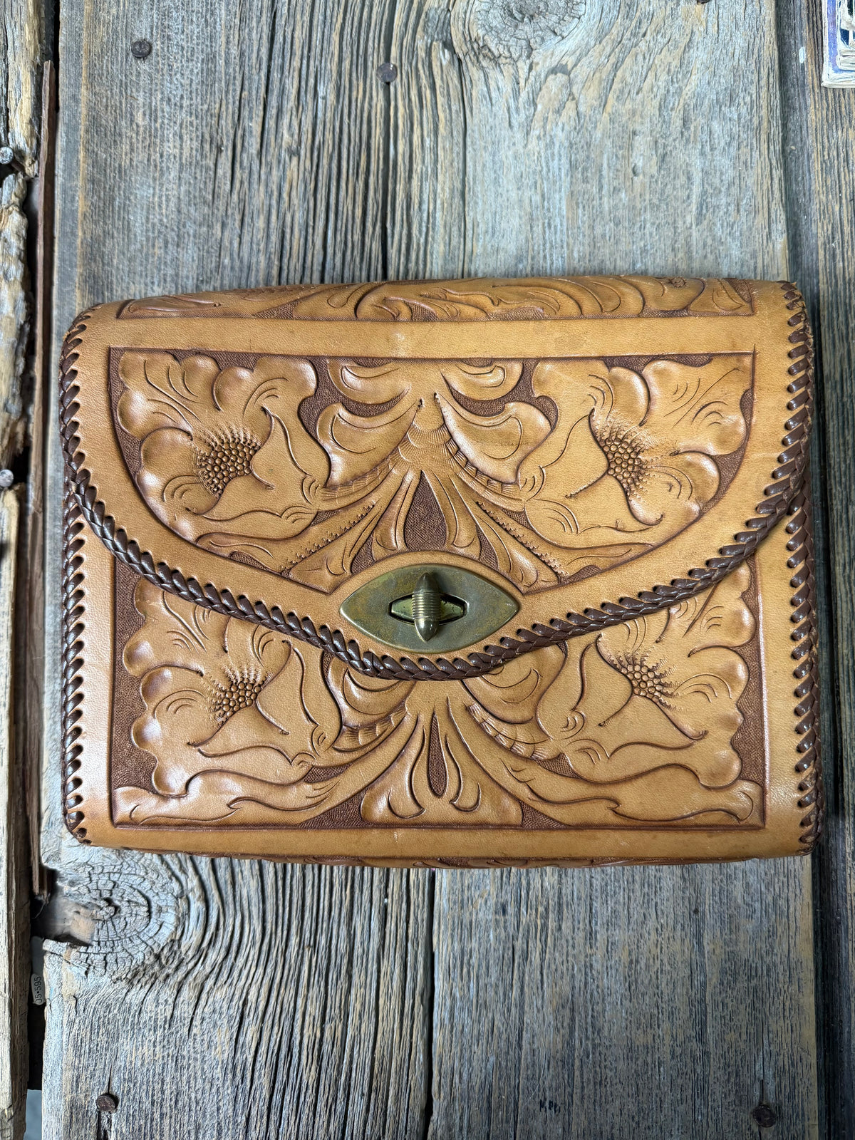 Tooled Leather Purse