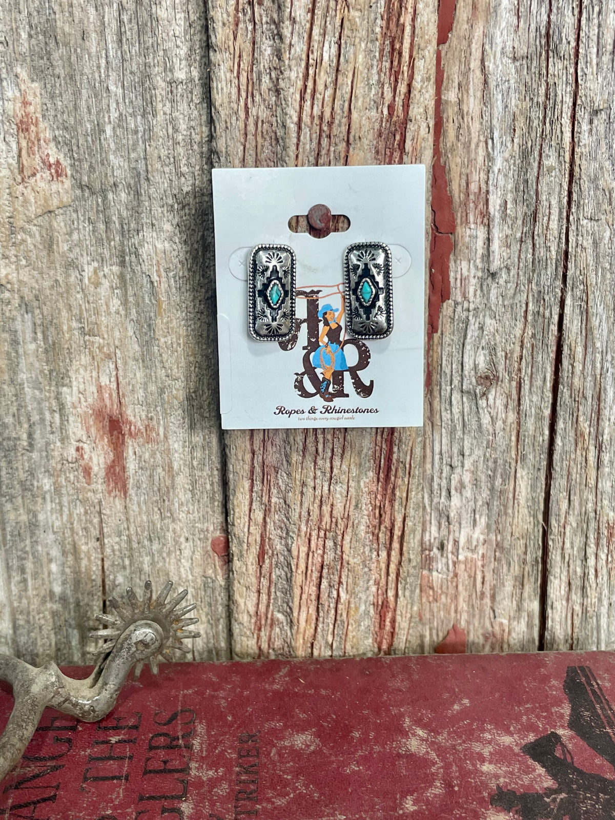Aztec Bar Earrings
