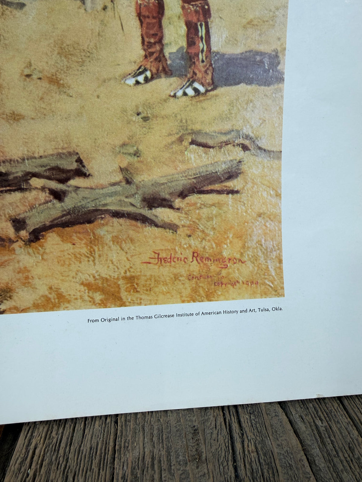 The Coming and Going of the Pony Express print by Frederic Remington