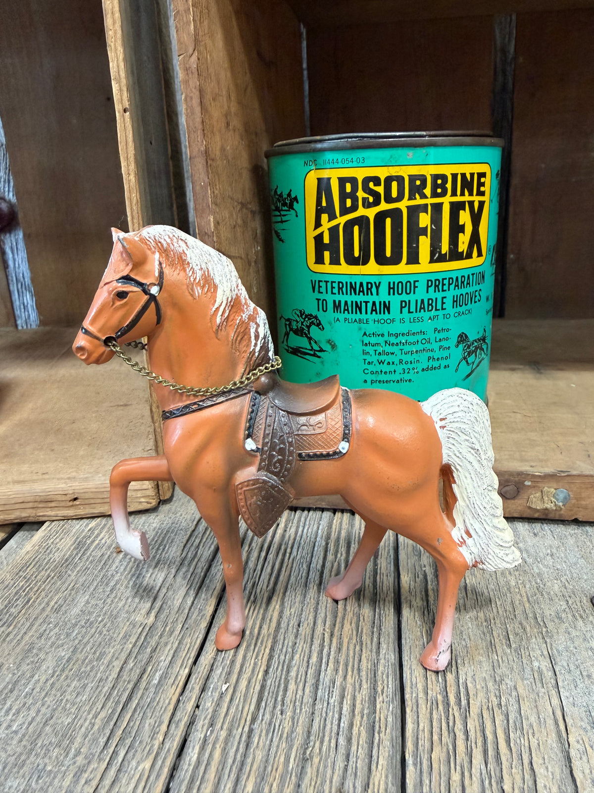 Palomino Metal Horse