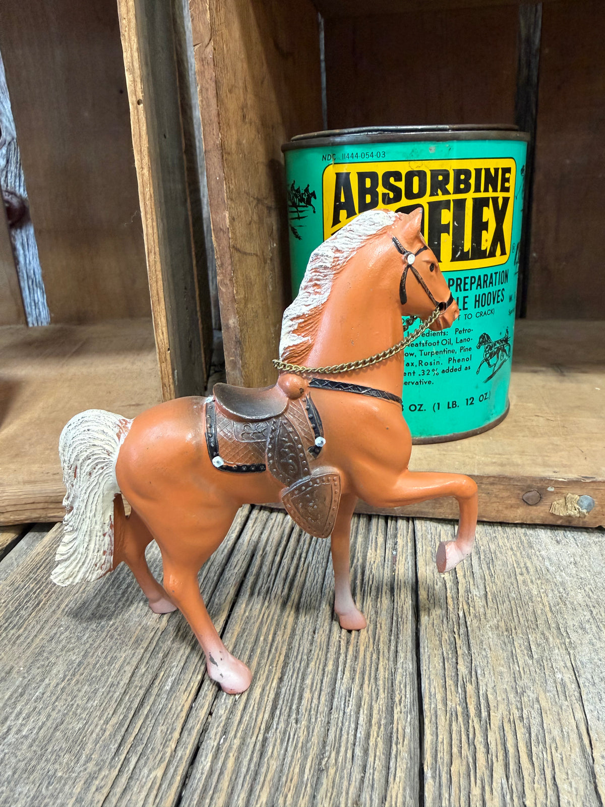 Palomino Metal Horse
