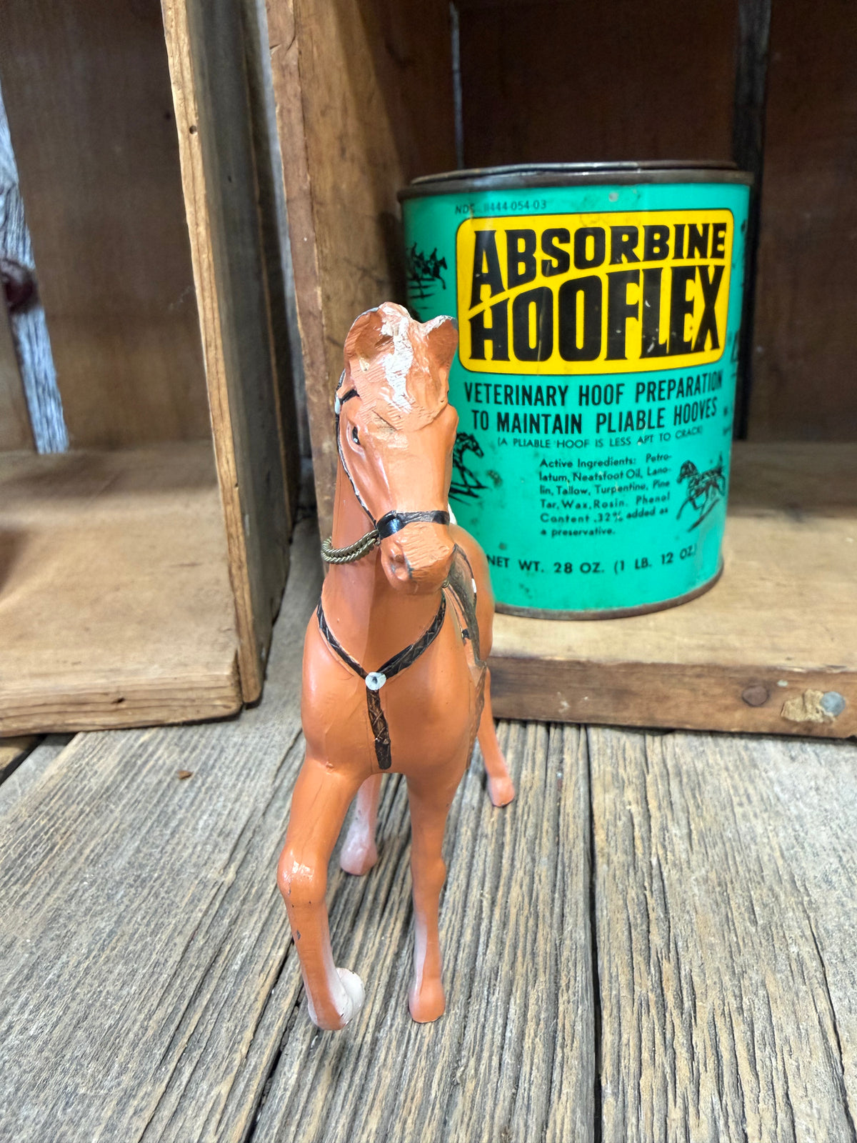 Palomino Metal Horse