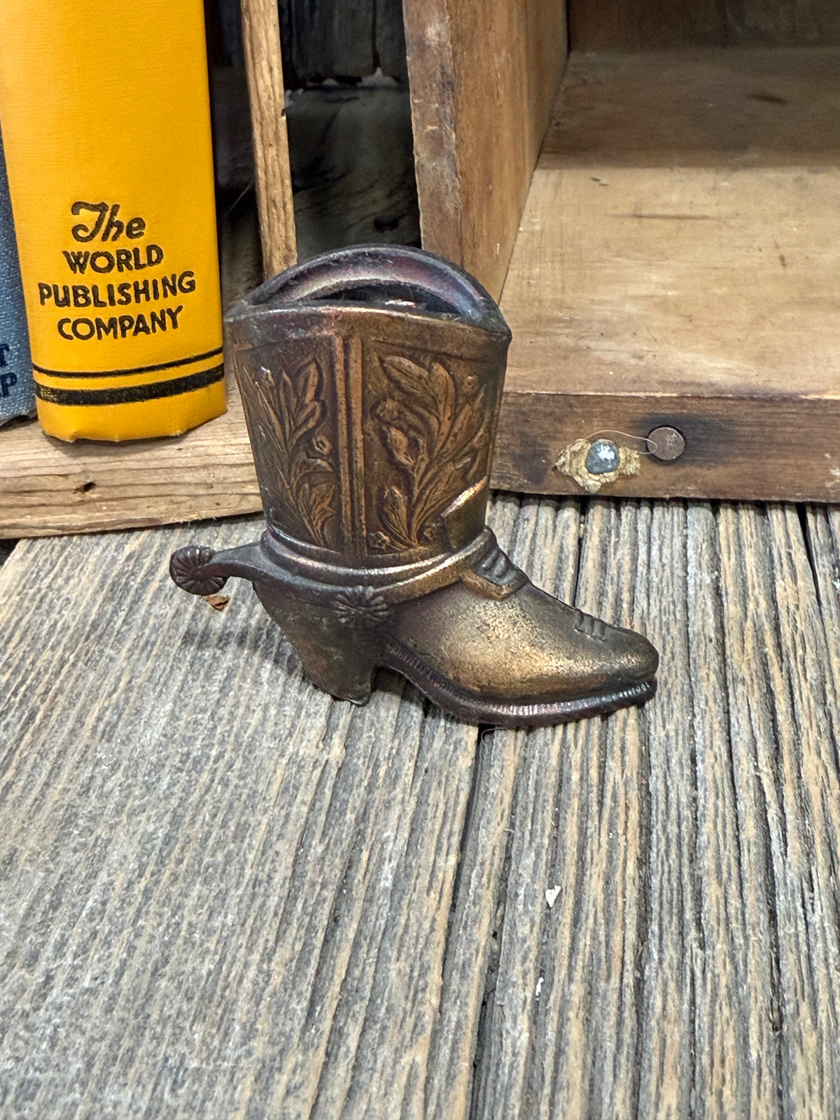 Cowboy Boot Toothpick Holder