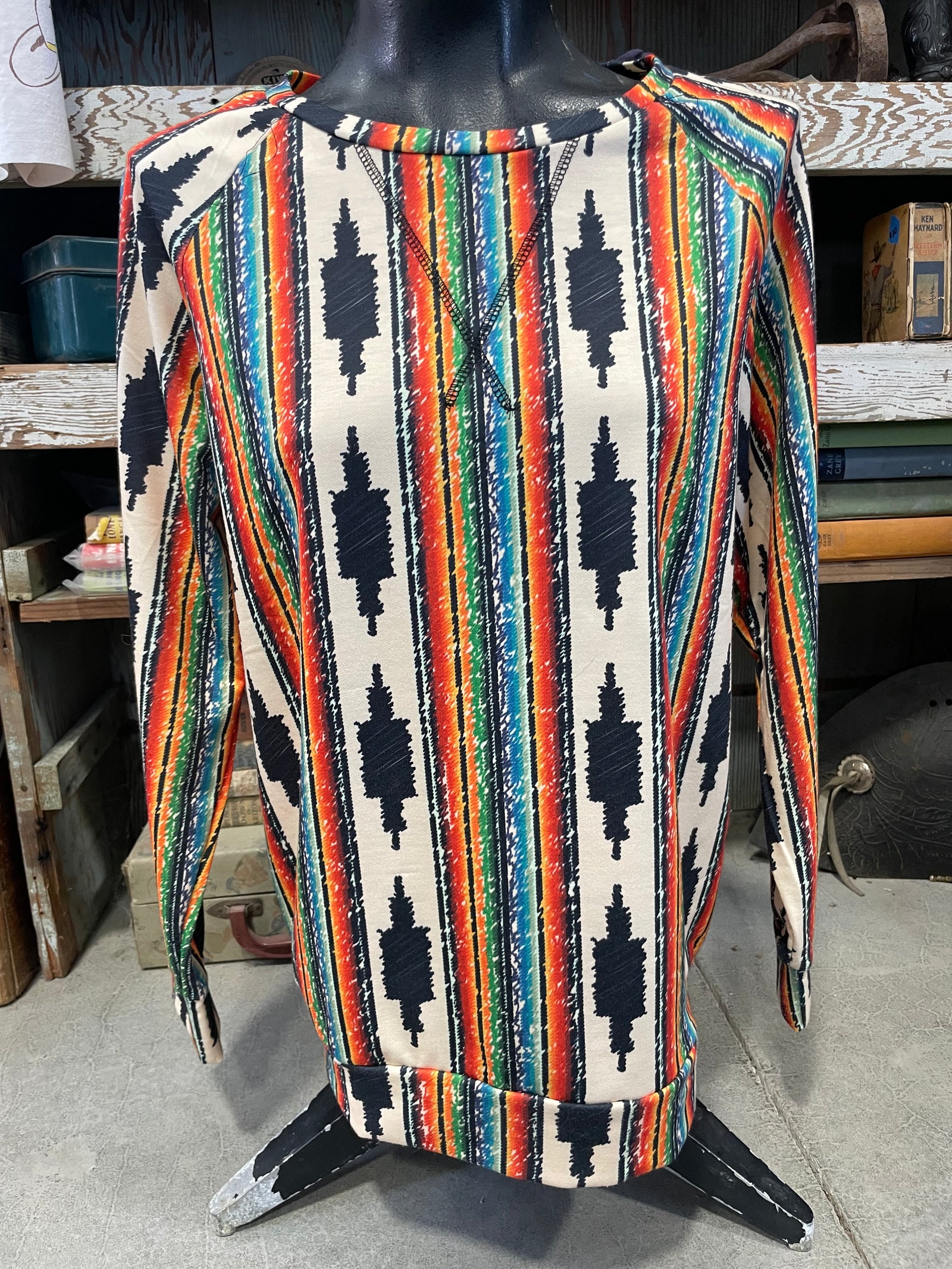 Aztec & Serape Long Sleeve Shirt