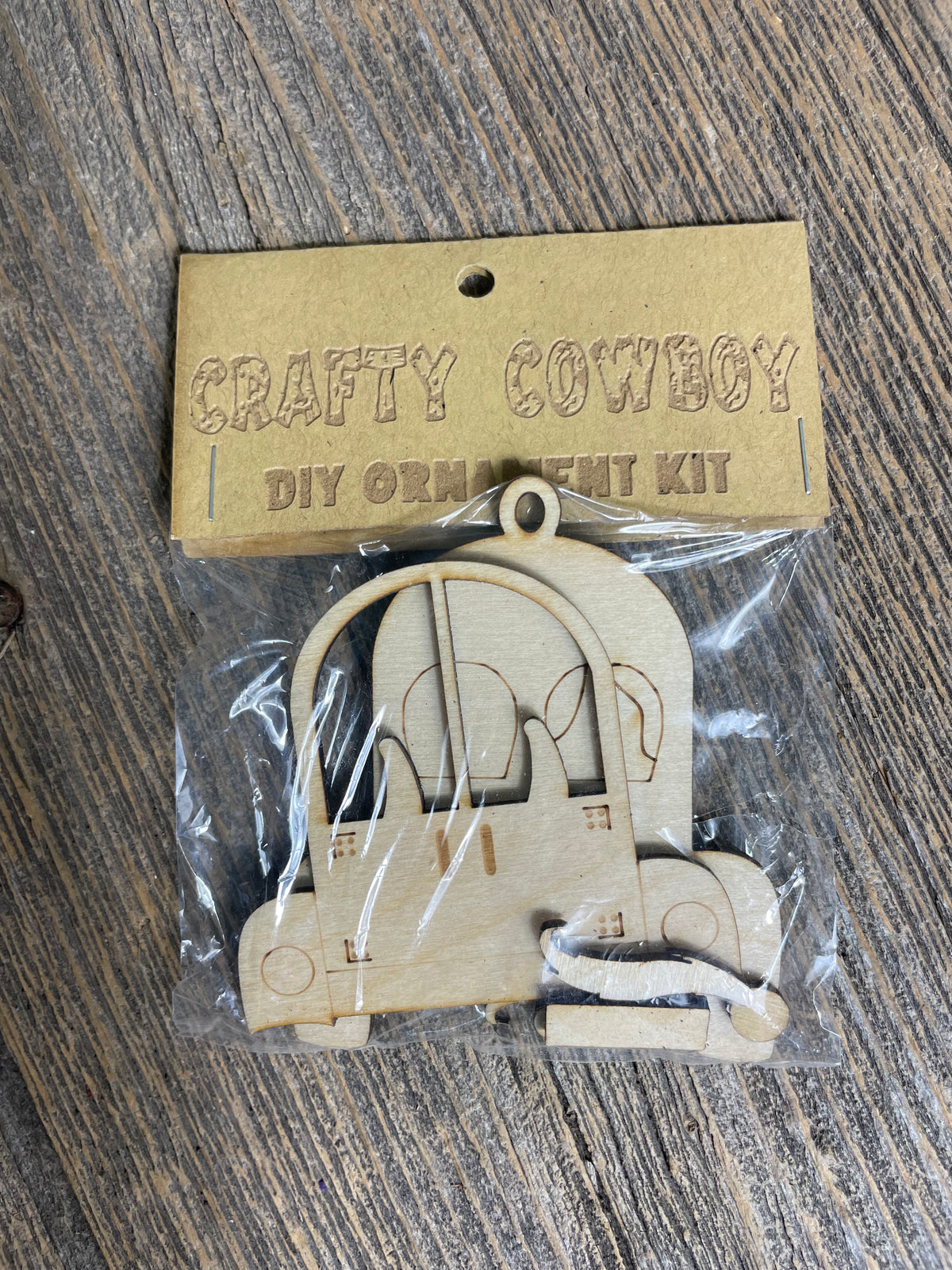 Crafty Cowboy Horse Trailer Ornament