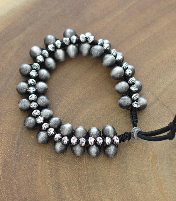 Western Pearl Slide Bracelet